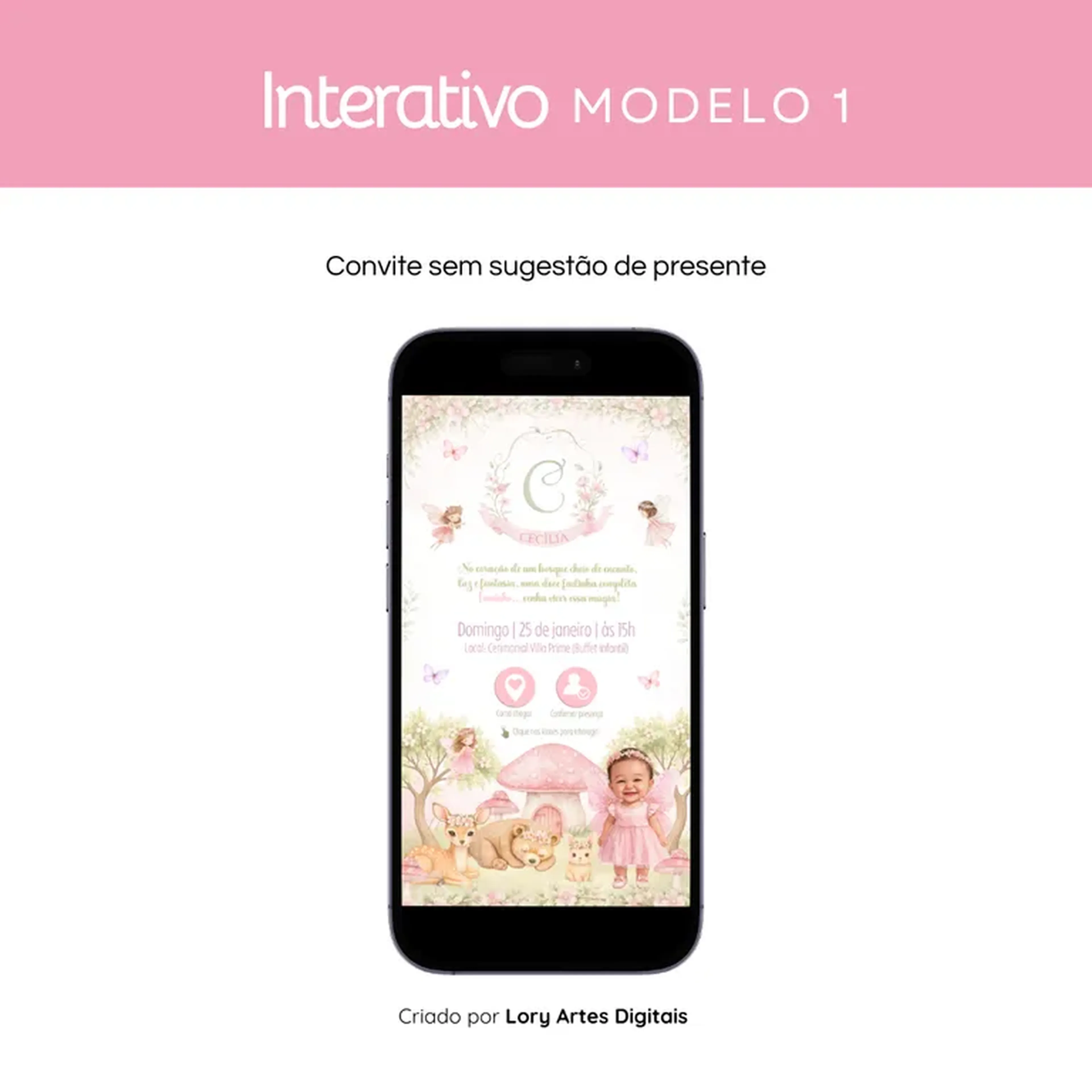 Convite Interativo 01 imagem