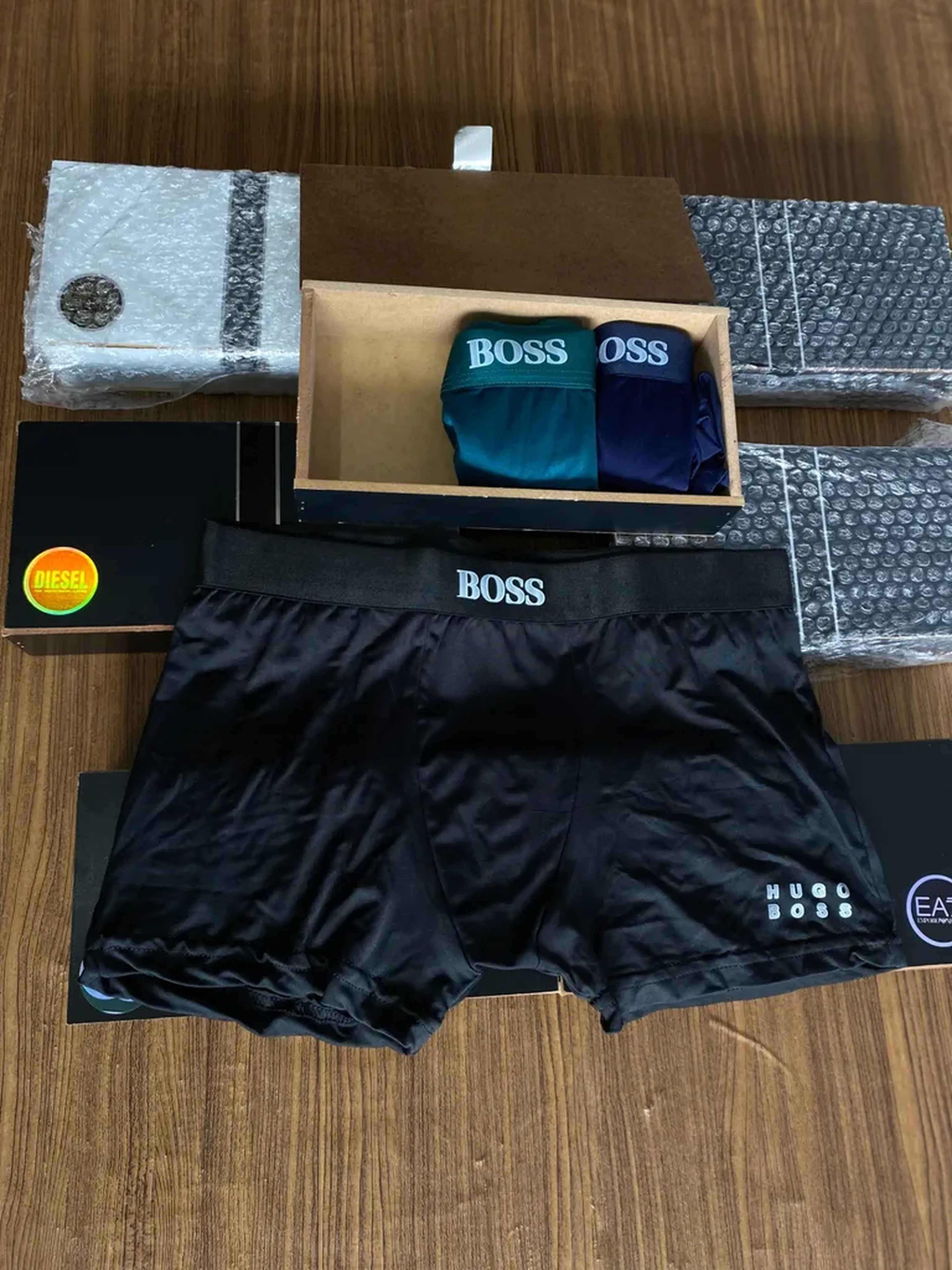 kit cueca boss GG imagem