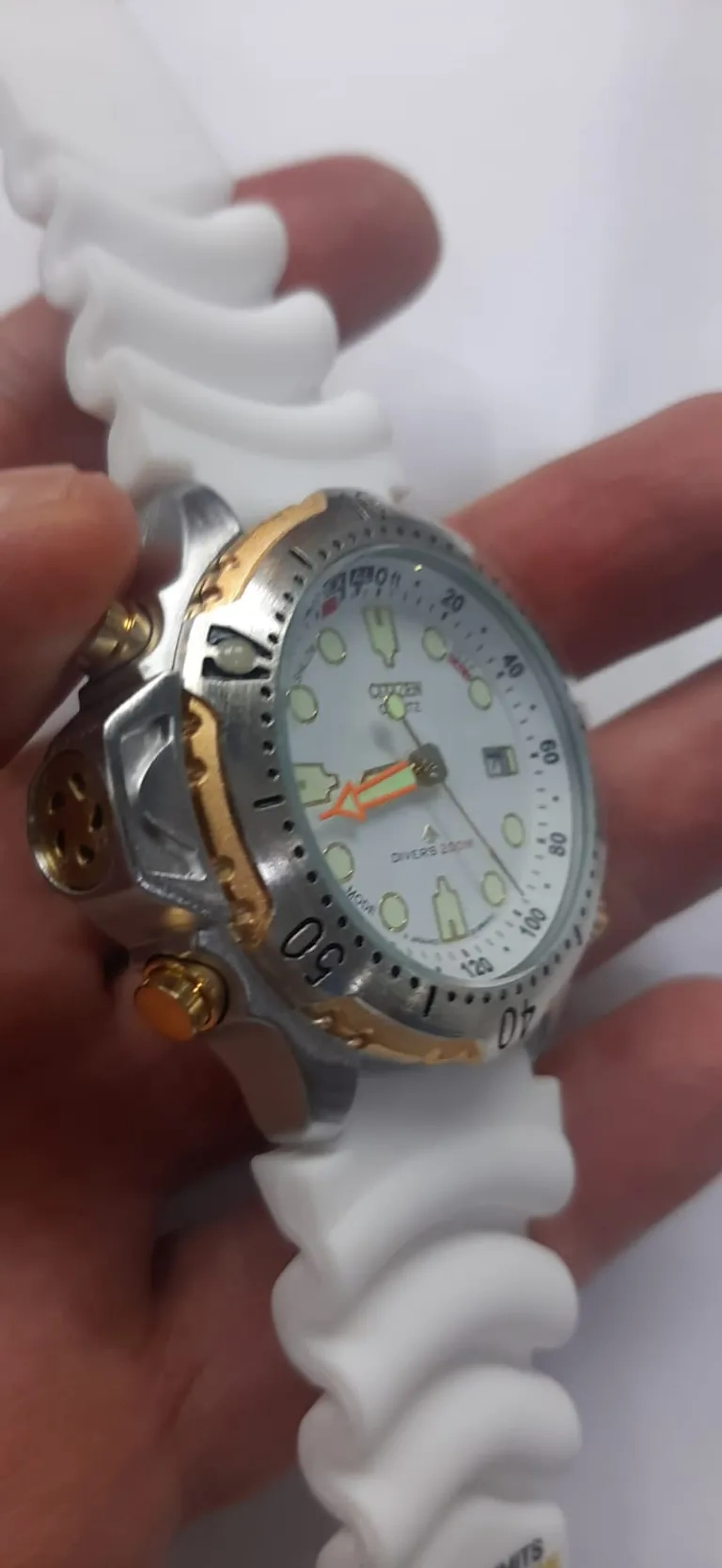 Citizen White ProMaster imagem