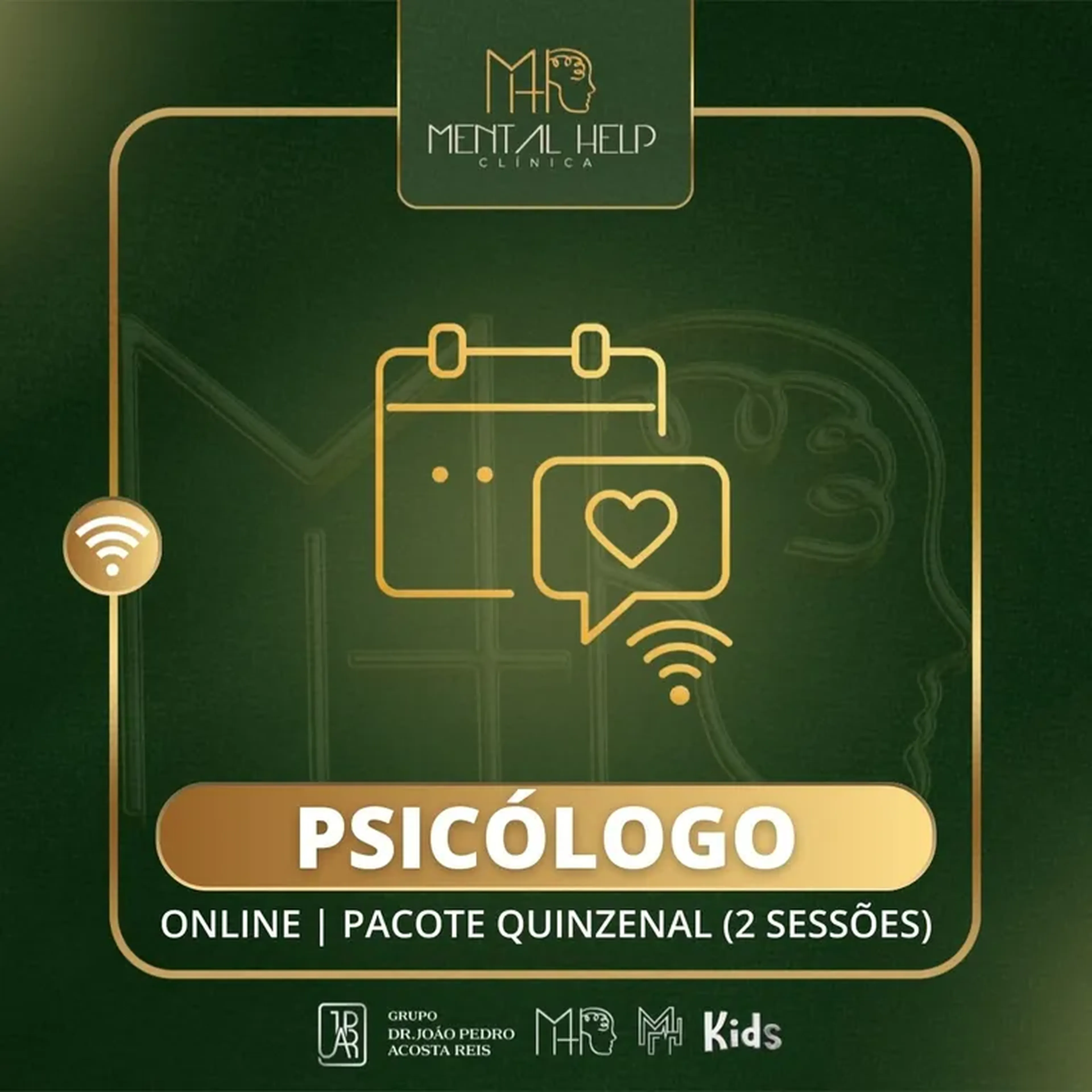 Pacote quinzenal - 2 sessões Psicólogo ( ONLINE) imagem