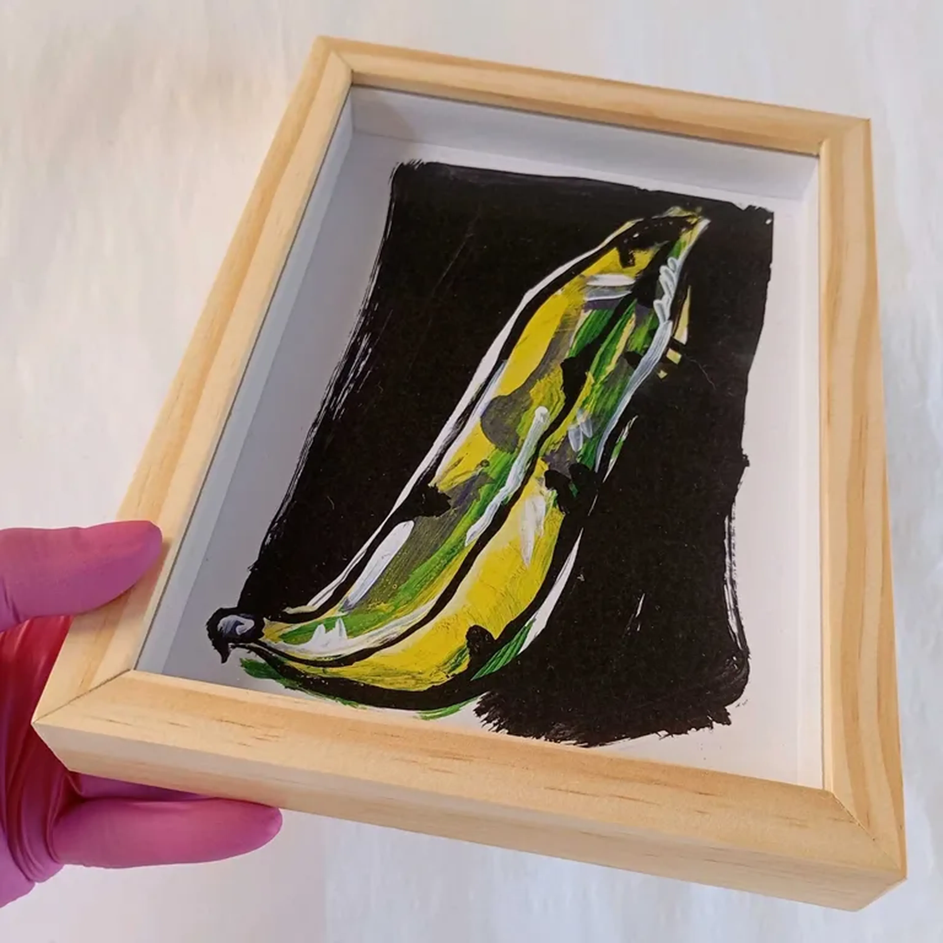 Para 5° C - Plátamo maduro - 15x21 cm moldura alta imagem