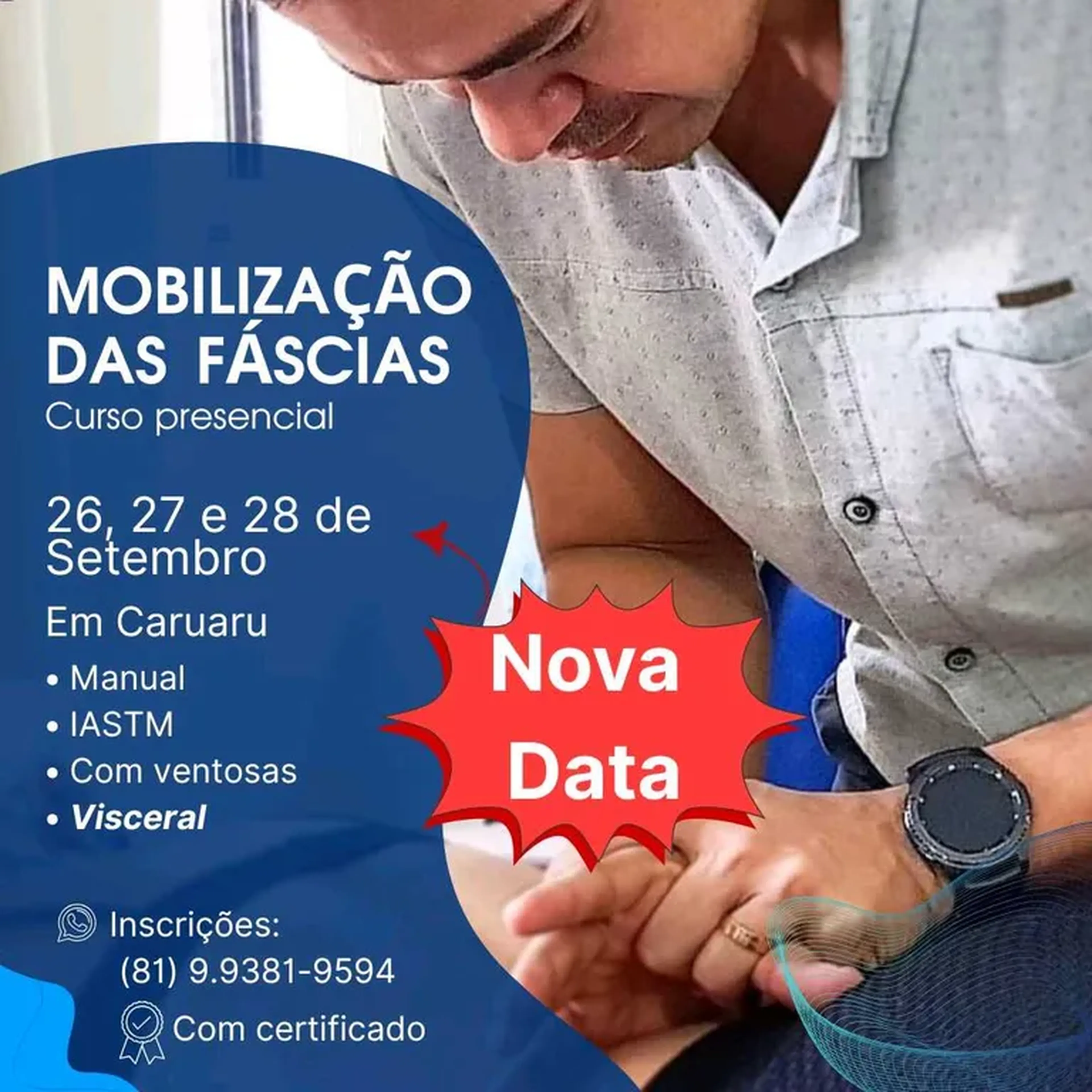 Curso de Mobilização das Fáscias Corporais imagem