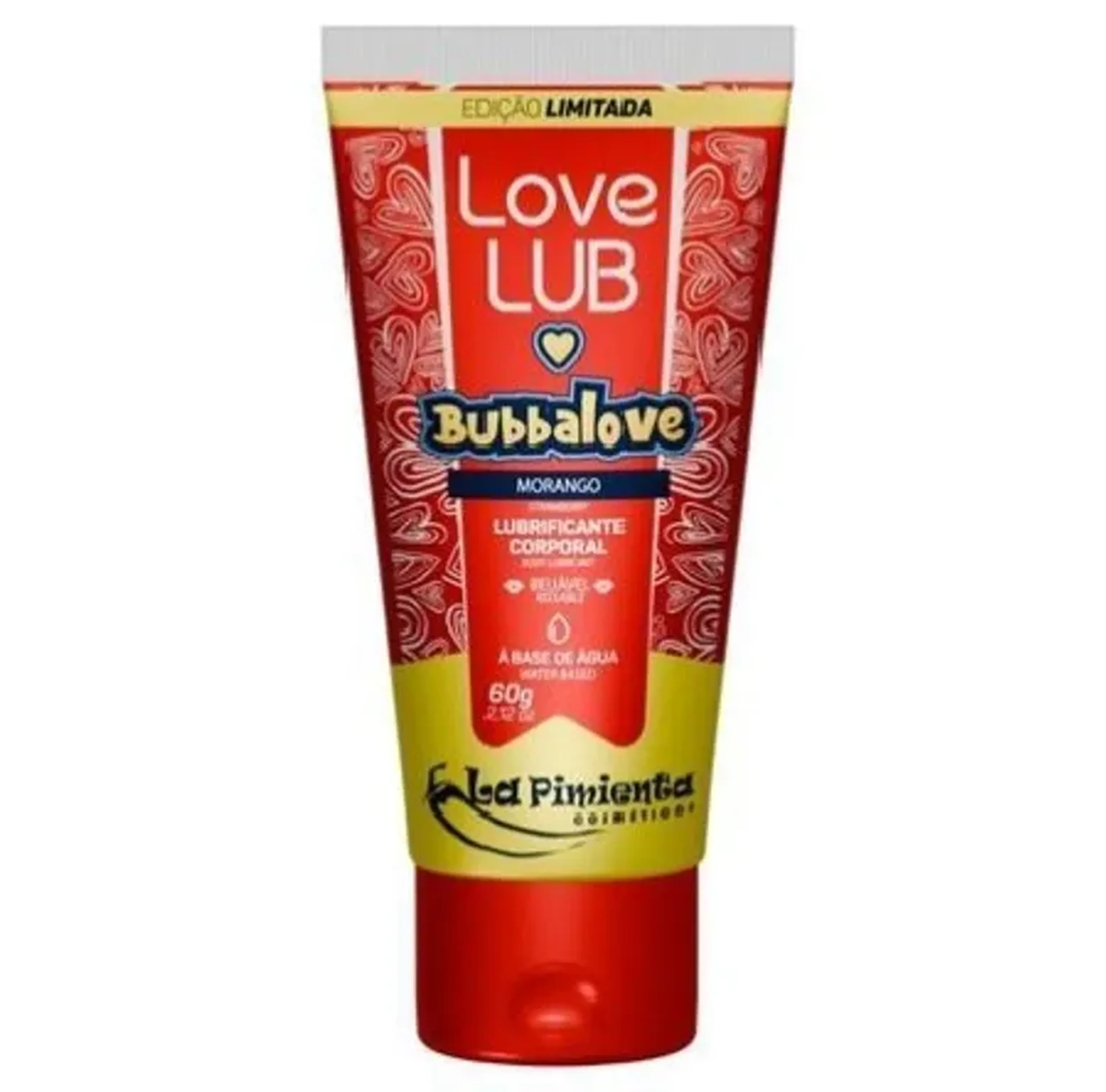 Lubrificante Beijavel 60g ( Morango). imagem