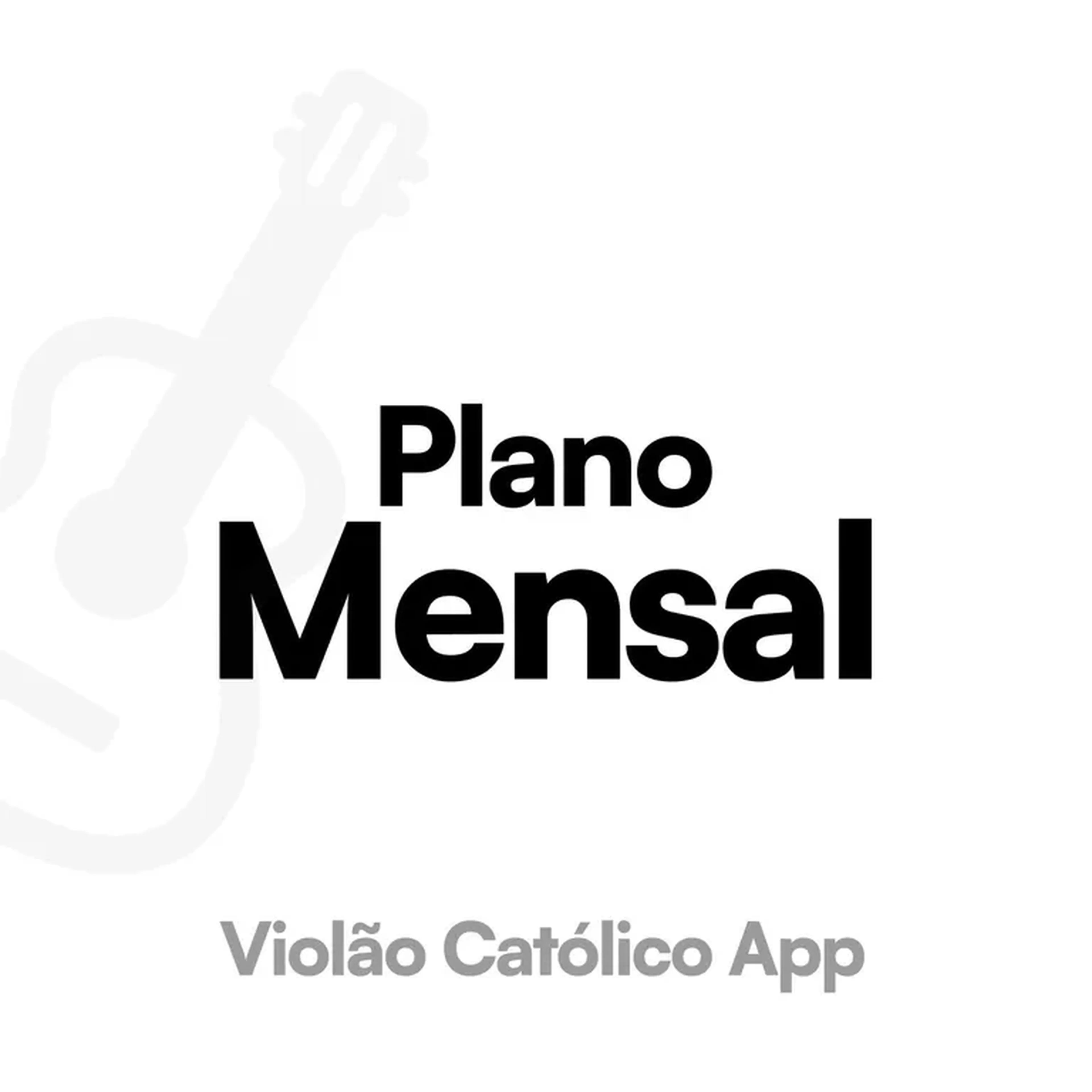 PLANO MENSAL imagem