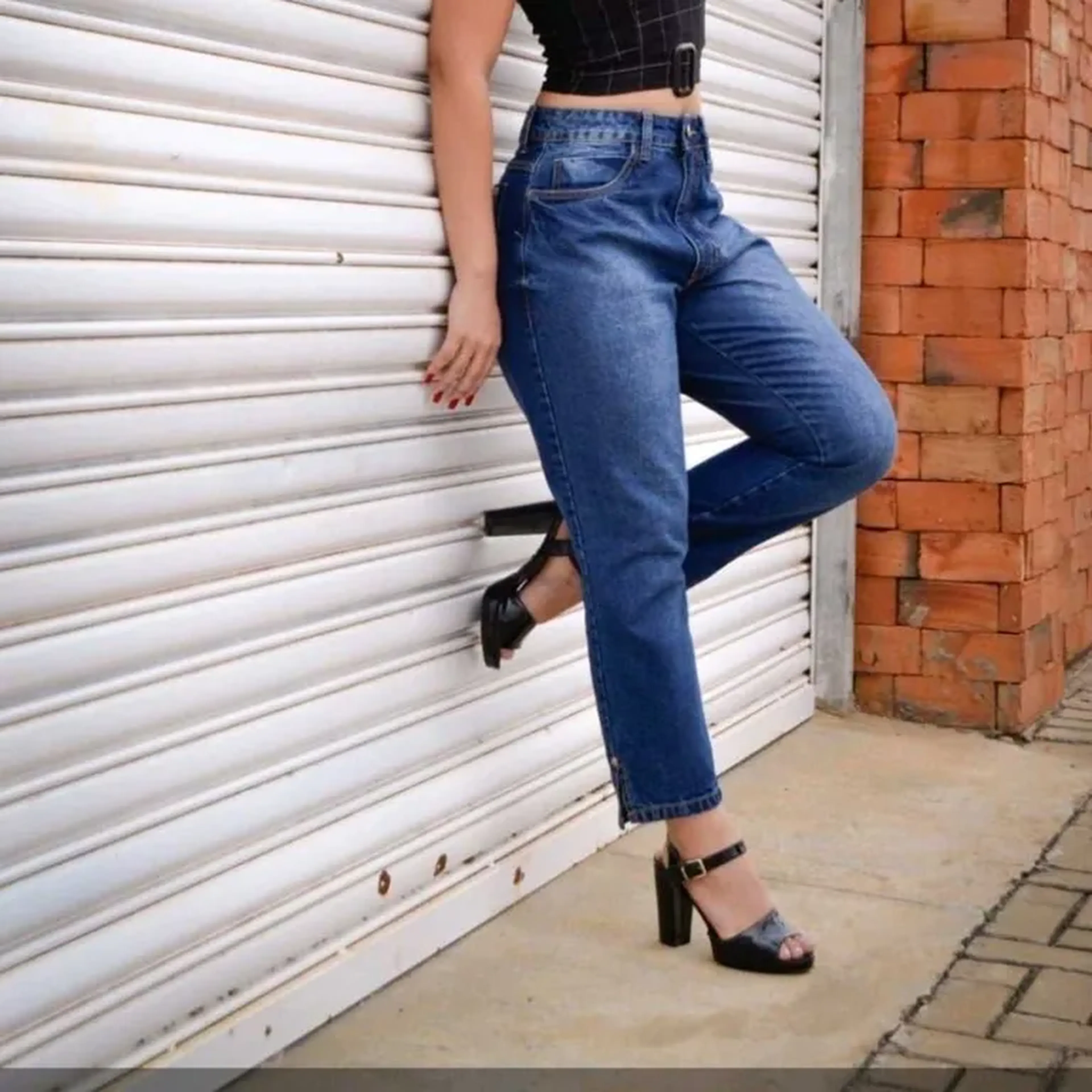 Calça Slouchy Jeans imagem
