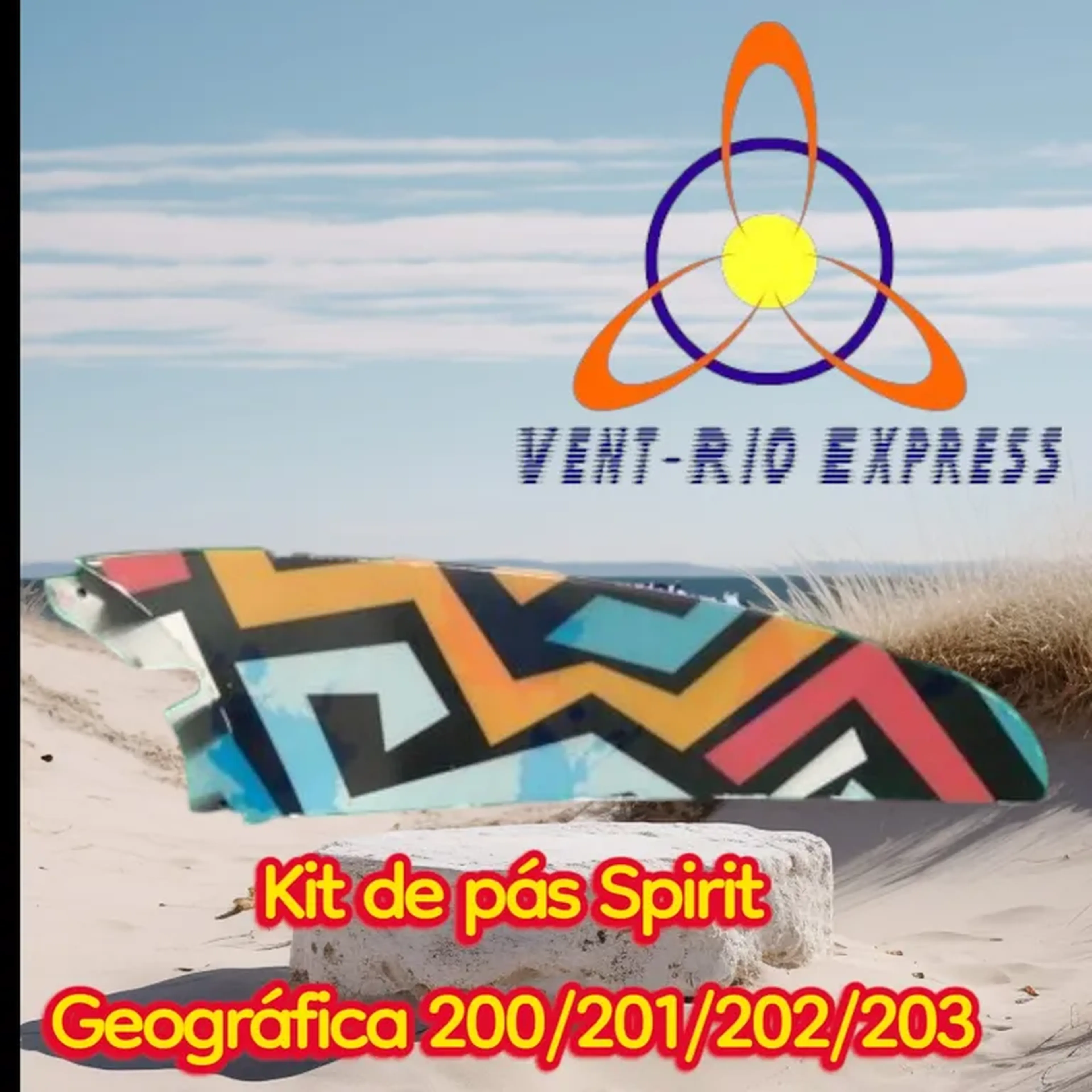 kit 2 pás Spirit geografica imagem
