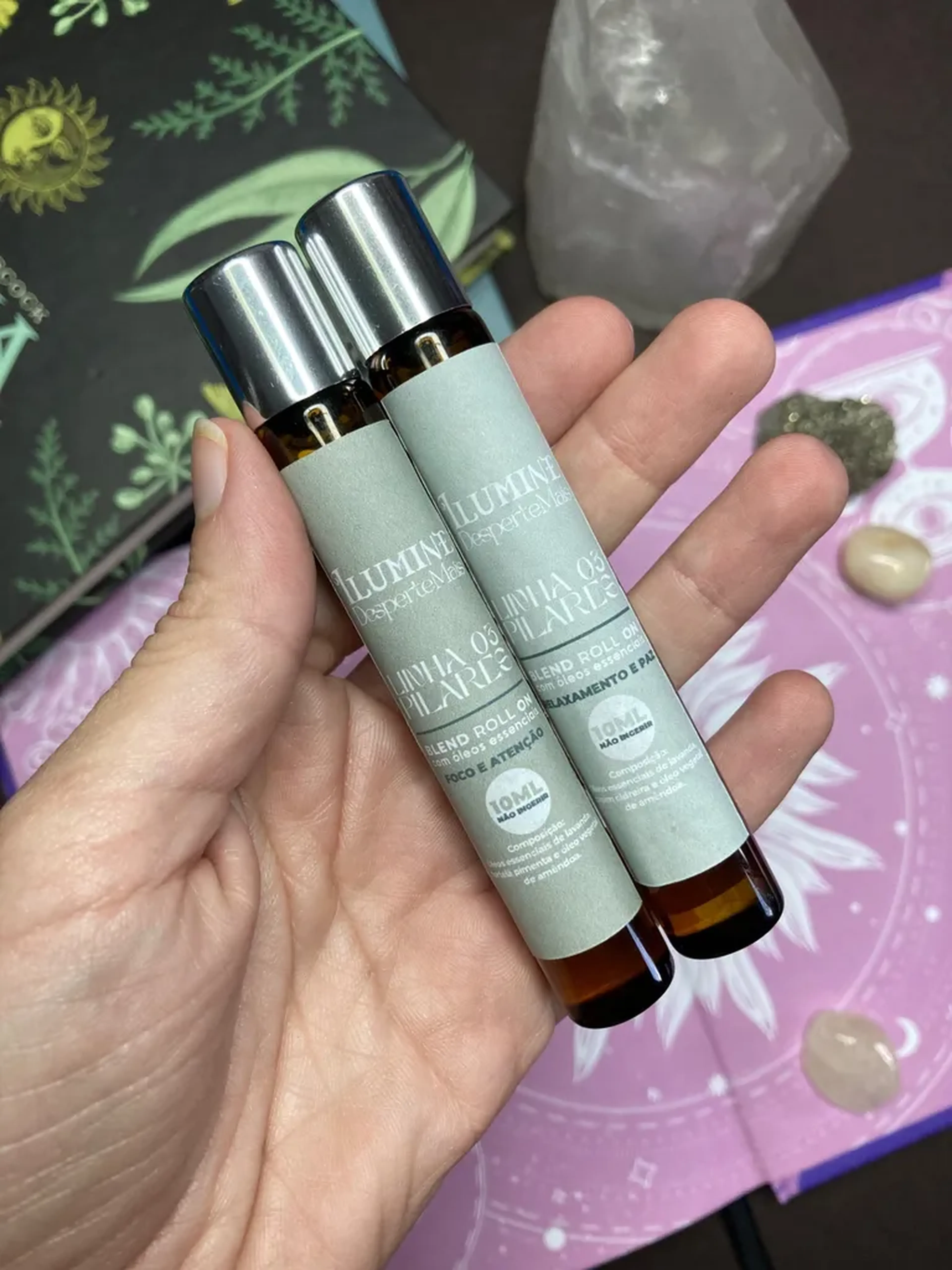 Kit com 2 Blends - Foco e Atenção, Relaxamento e Paz imagem