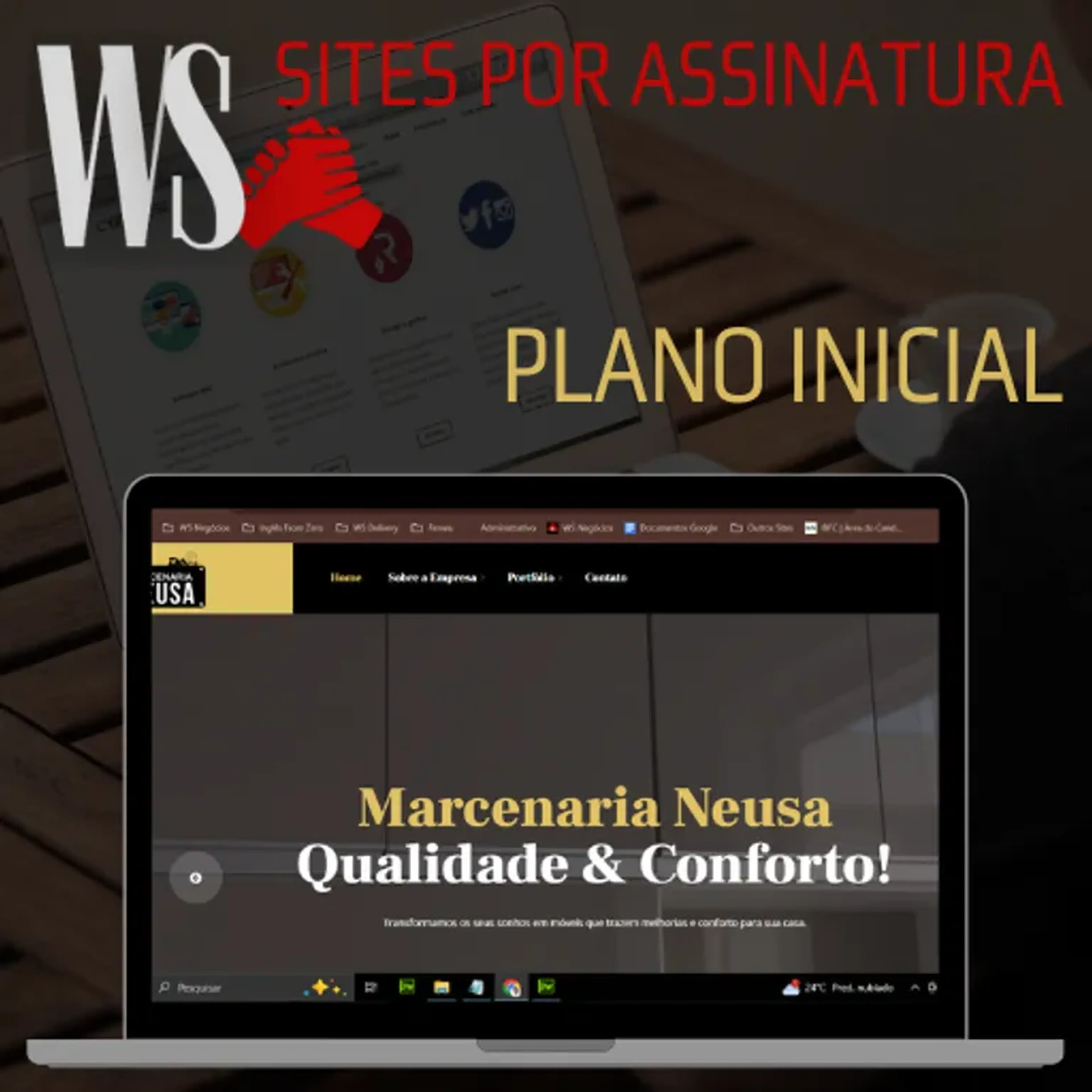 Site por Assinatura - Plano Inicial imagem