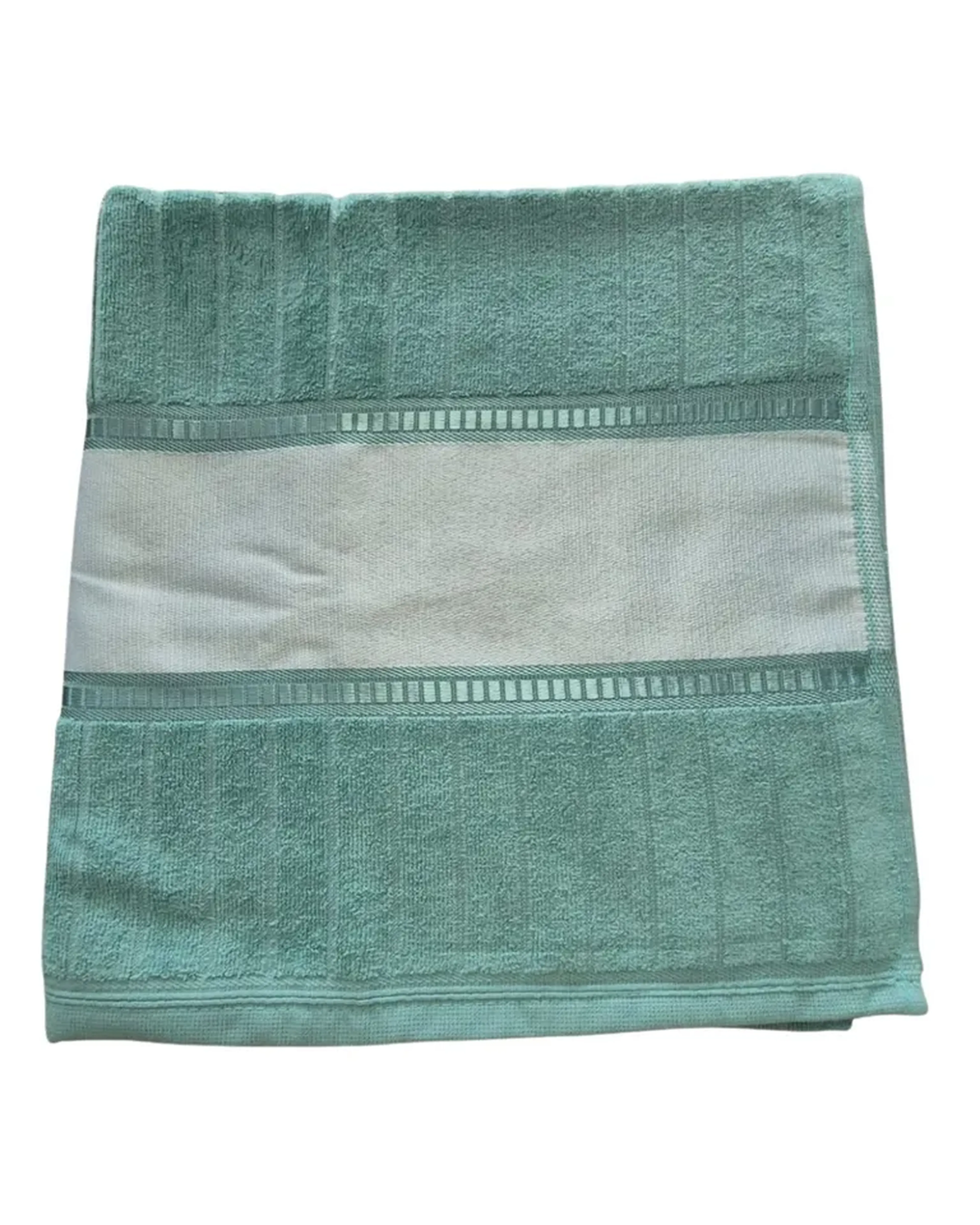 Toalha Banho Verde Personalizada tam:70x140cm imagem