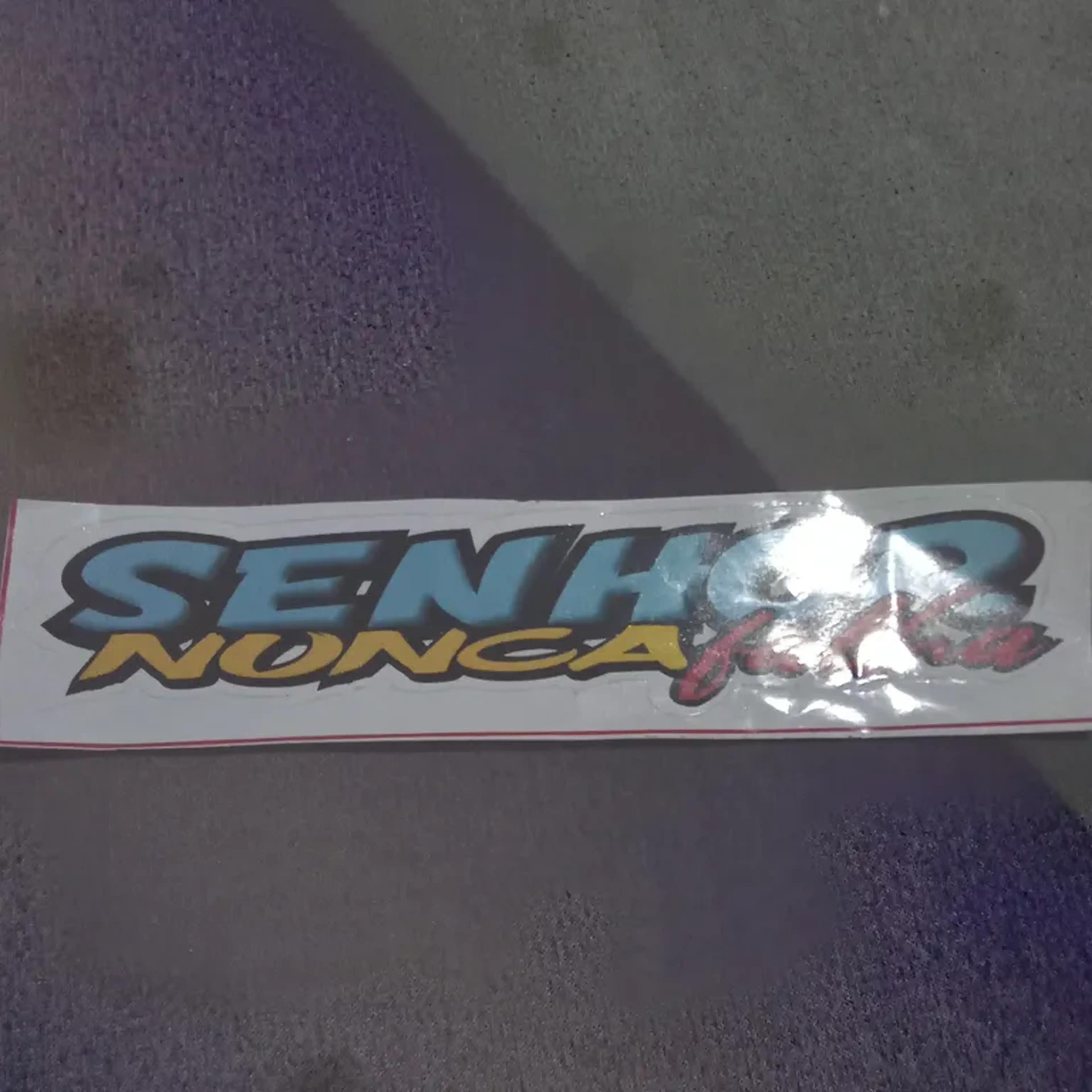 Adesivo Senhor Nunca Falha imagem