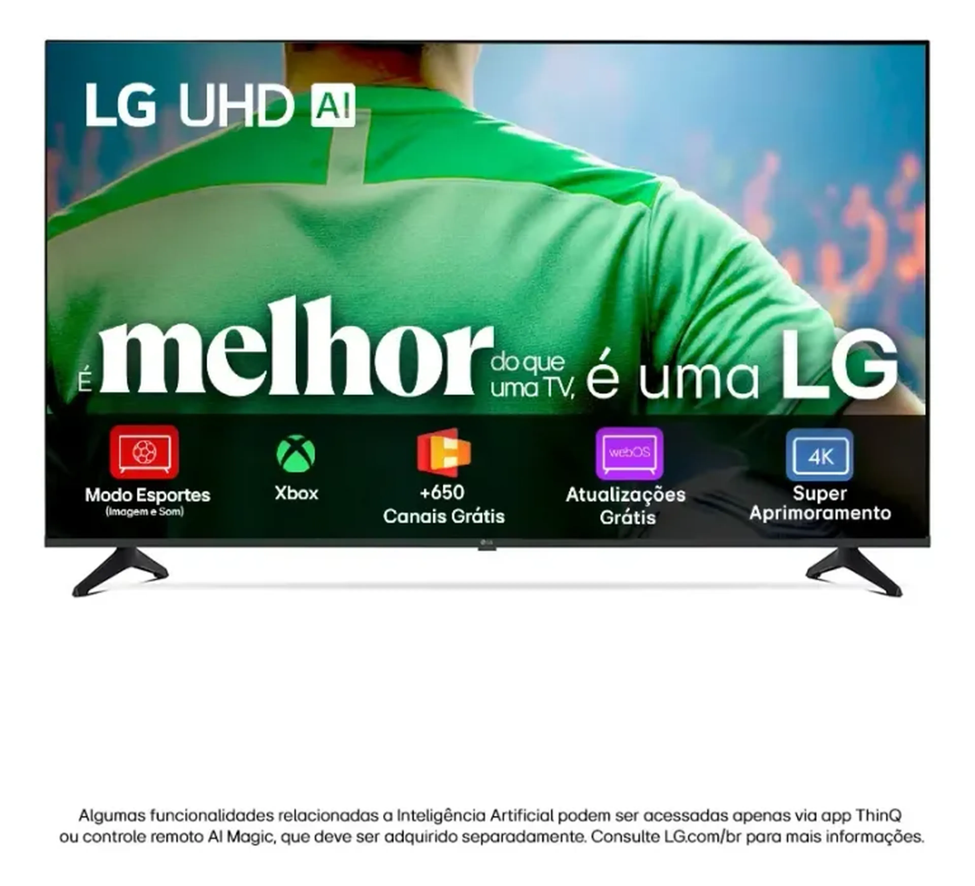 Smart TV LG 43 4K UHD 43UA7500PSA, webOS25 imagem