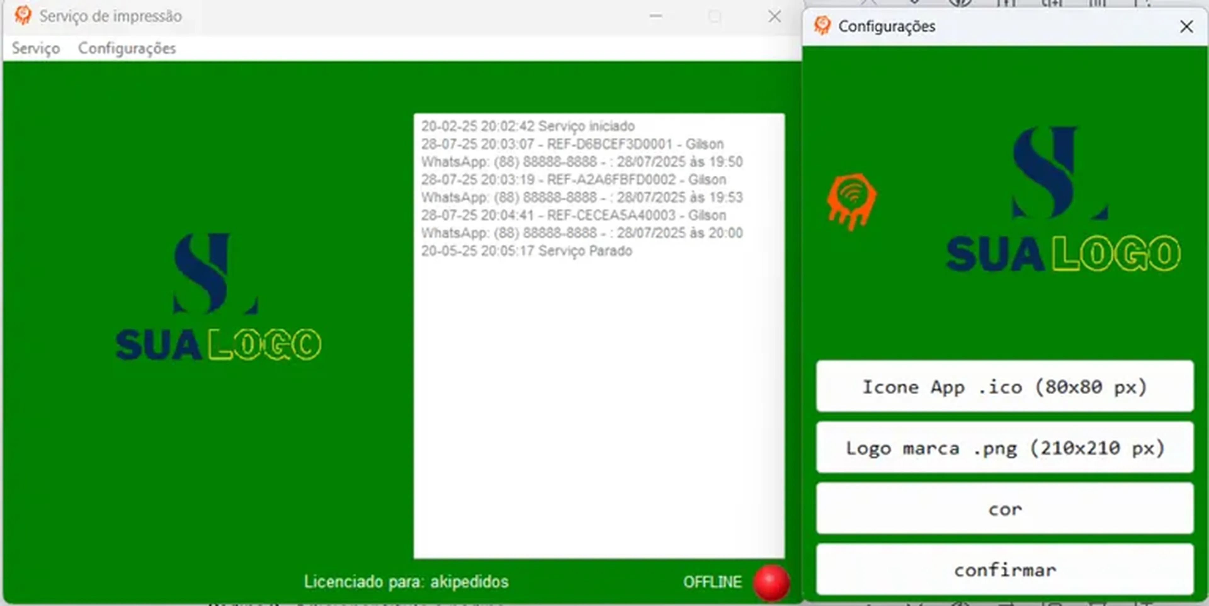 Software de Impressão versão 2 imagem