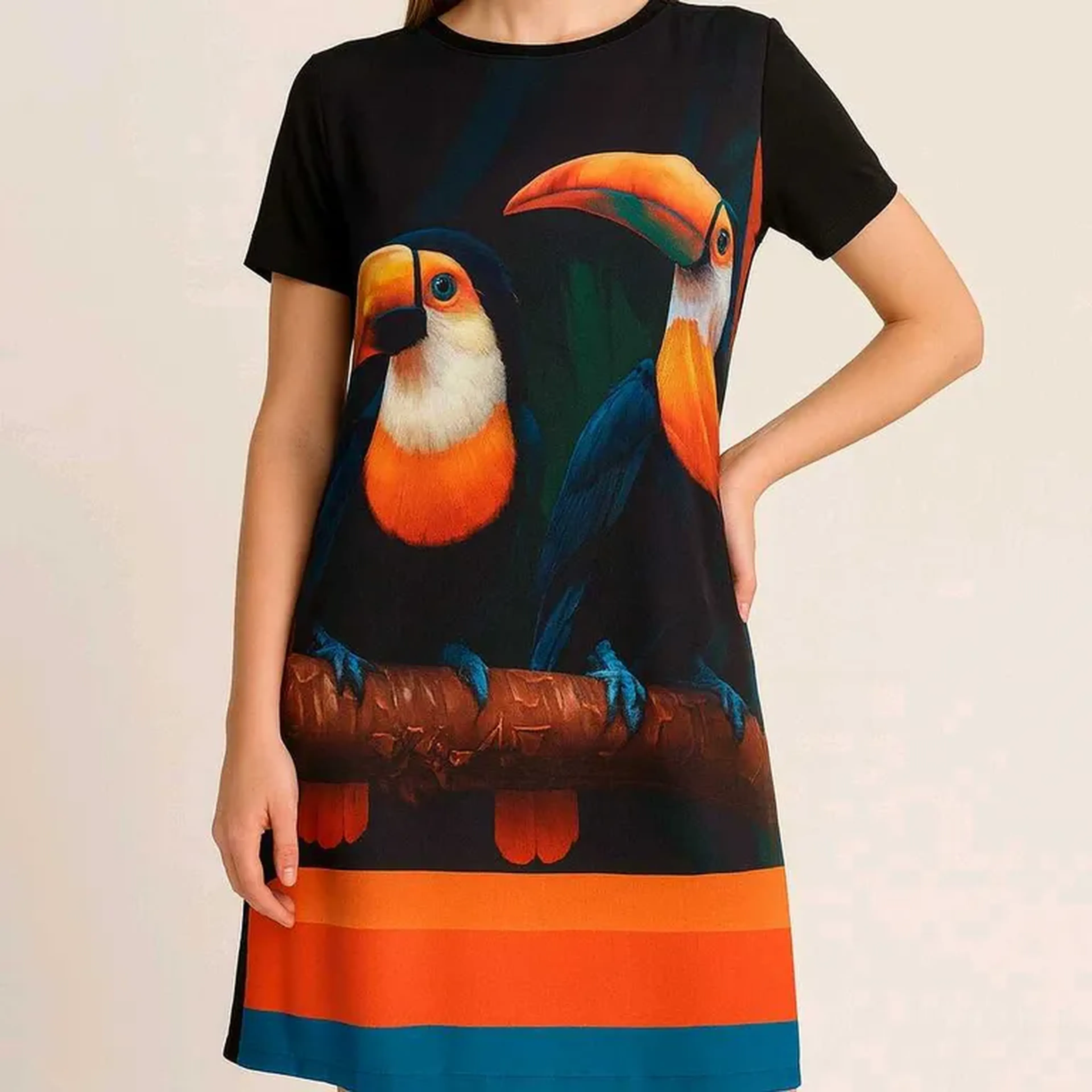 Vestido Tucanos imagem