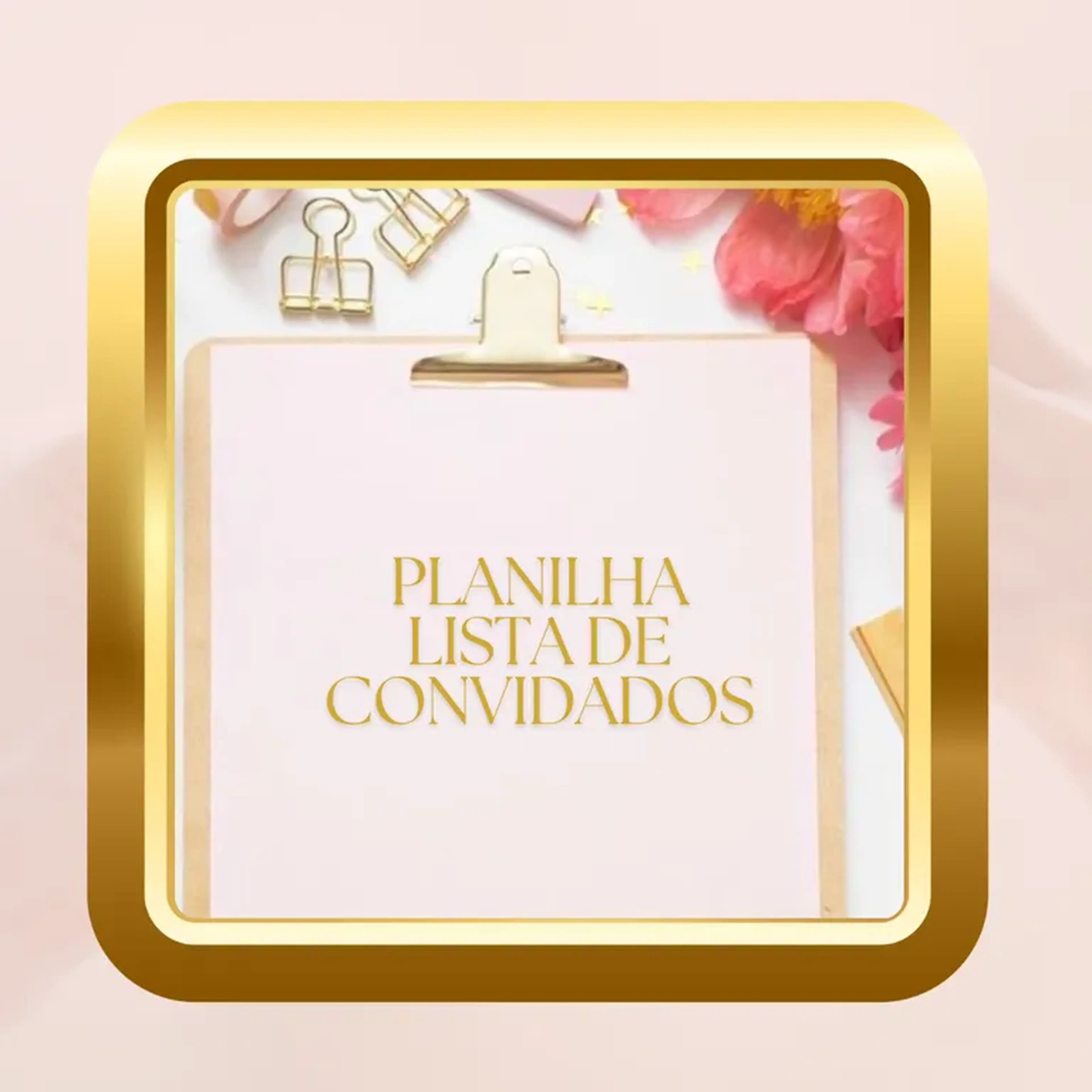 Planilha de Convidados (Digital) imagem