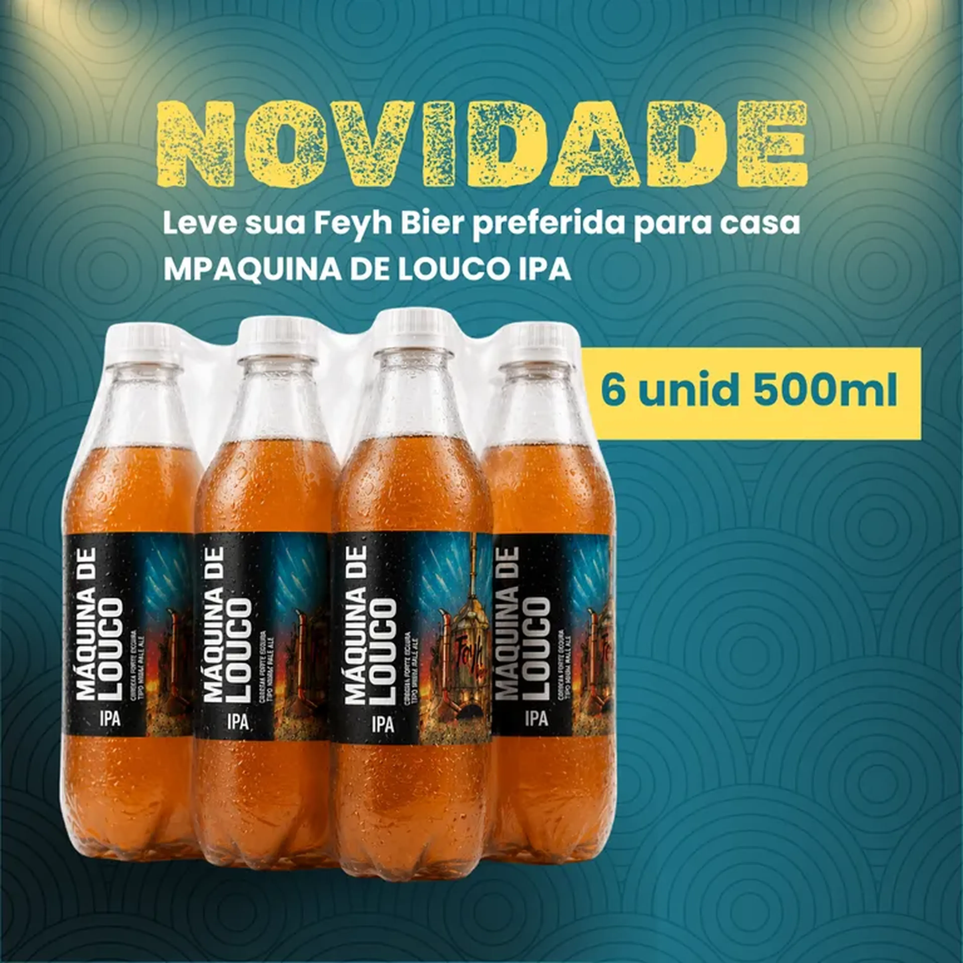 Pack Maquina de Louco - IPA - 500ml imagem