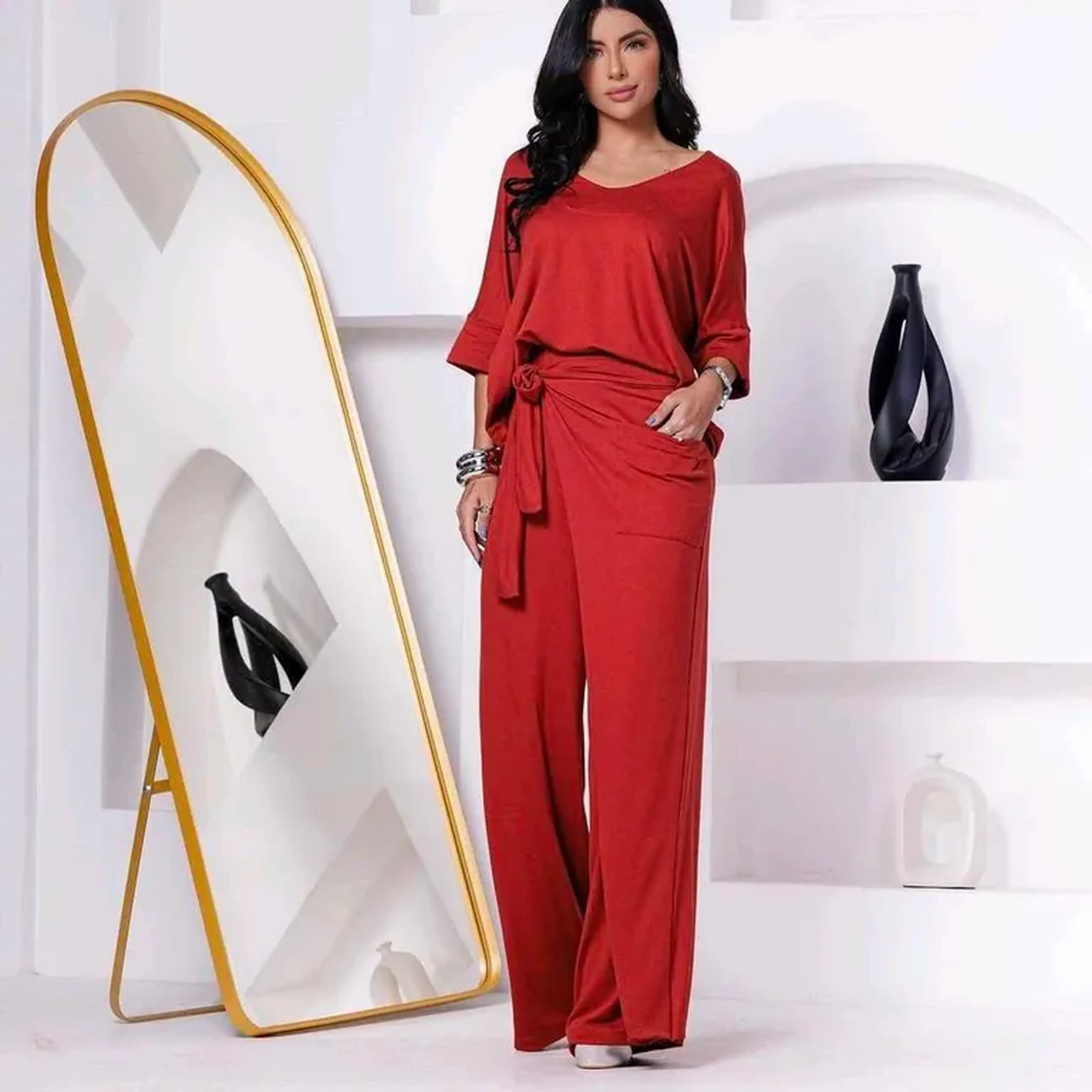 Conjunto Pantalona transpassado imagem