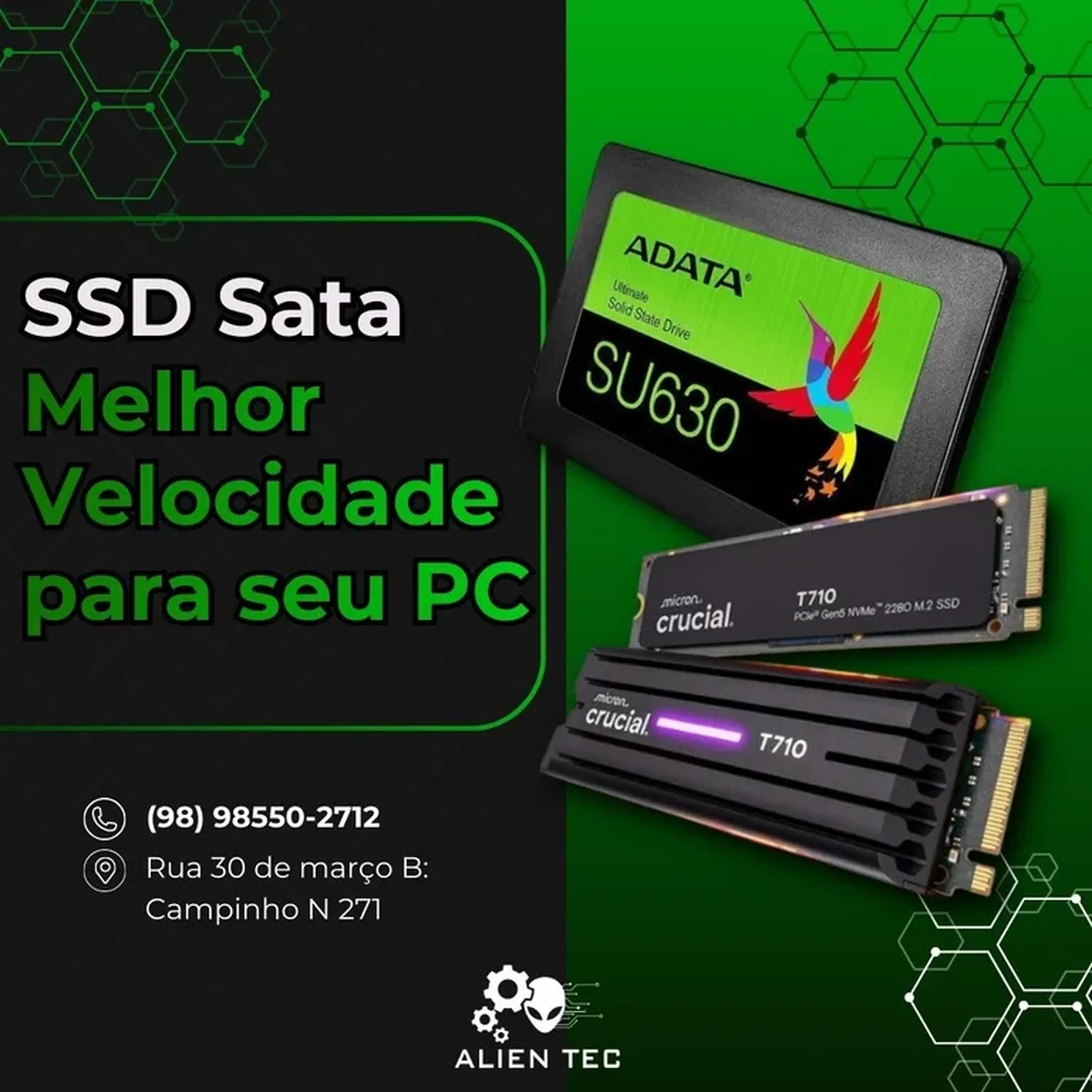 SSD Sata imagem