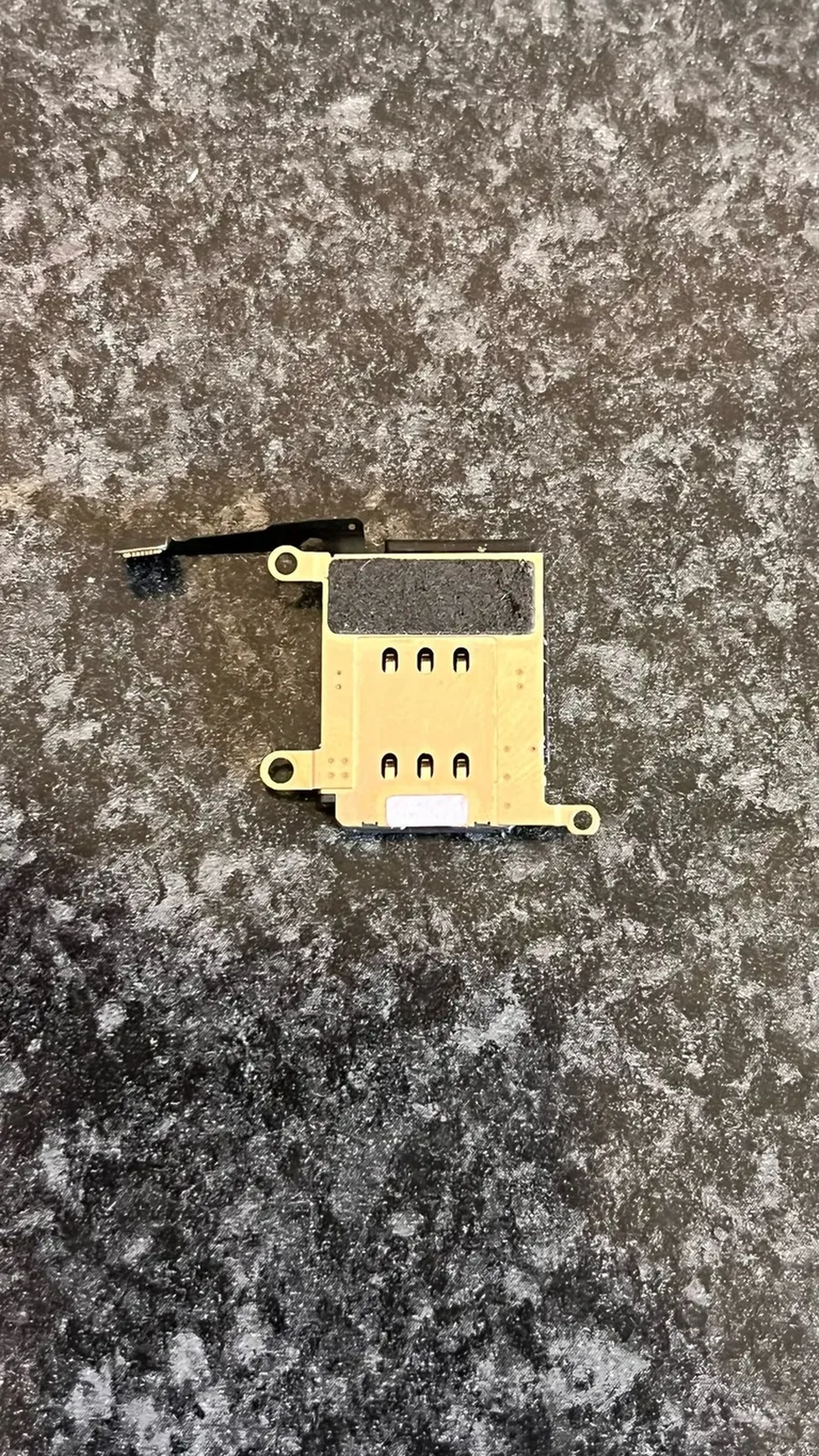 Slot Compatível Com iPhone iPhone 12 Pro Max Original Retirado imagem