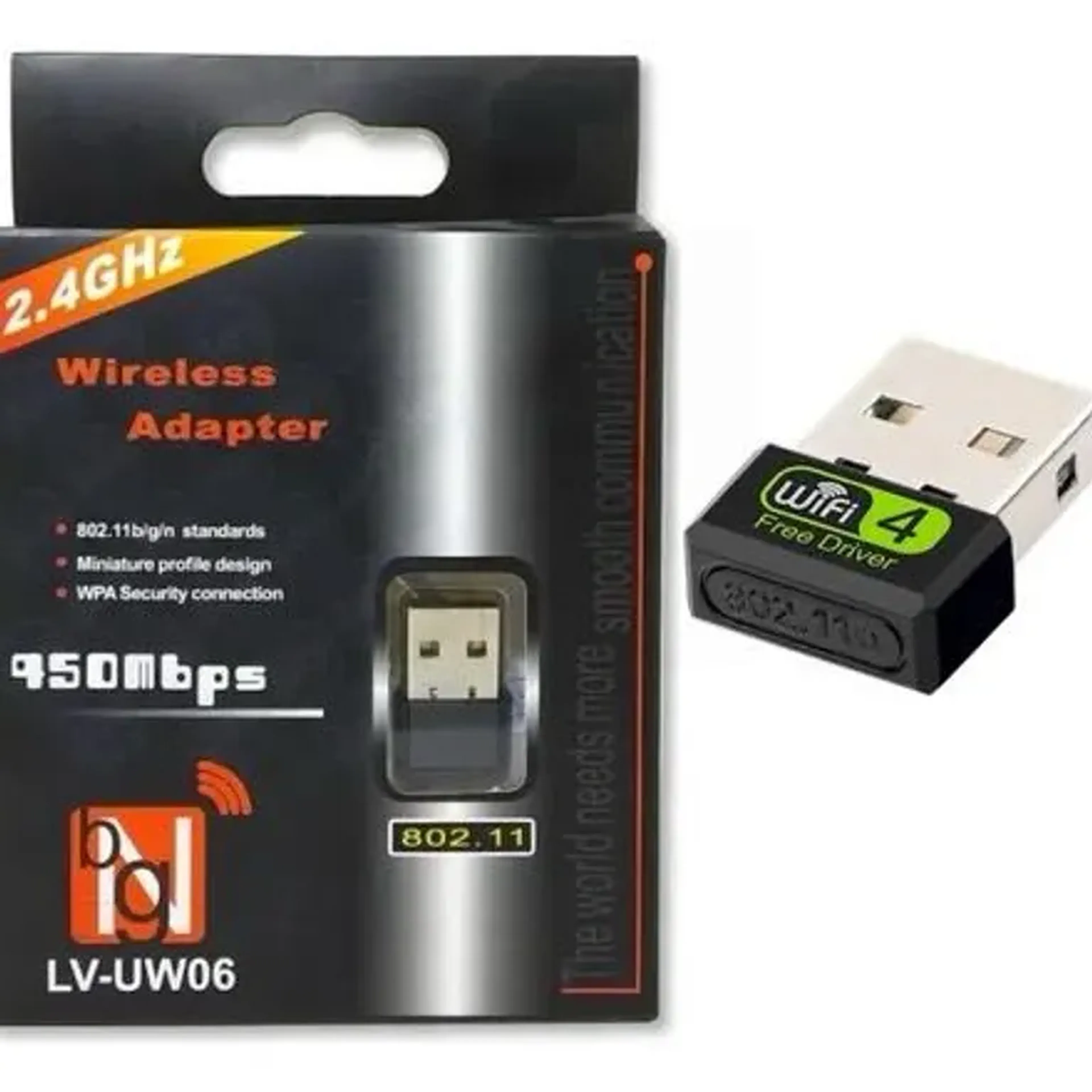 Adaptador Wifi 2.4 USB imagem