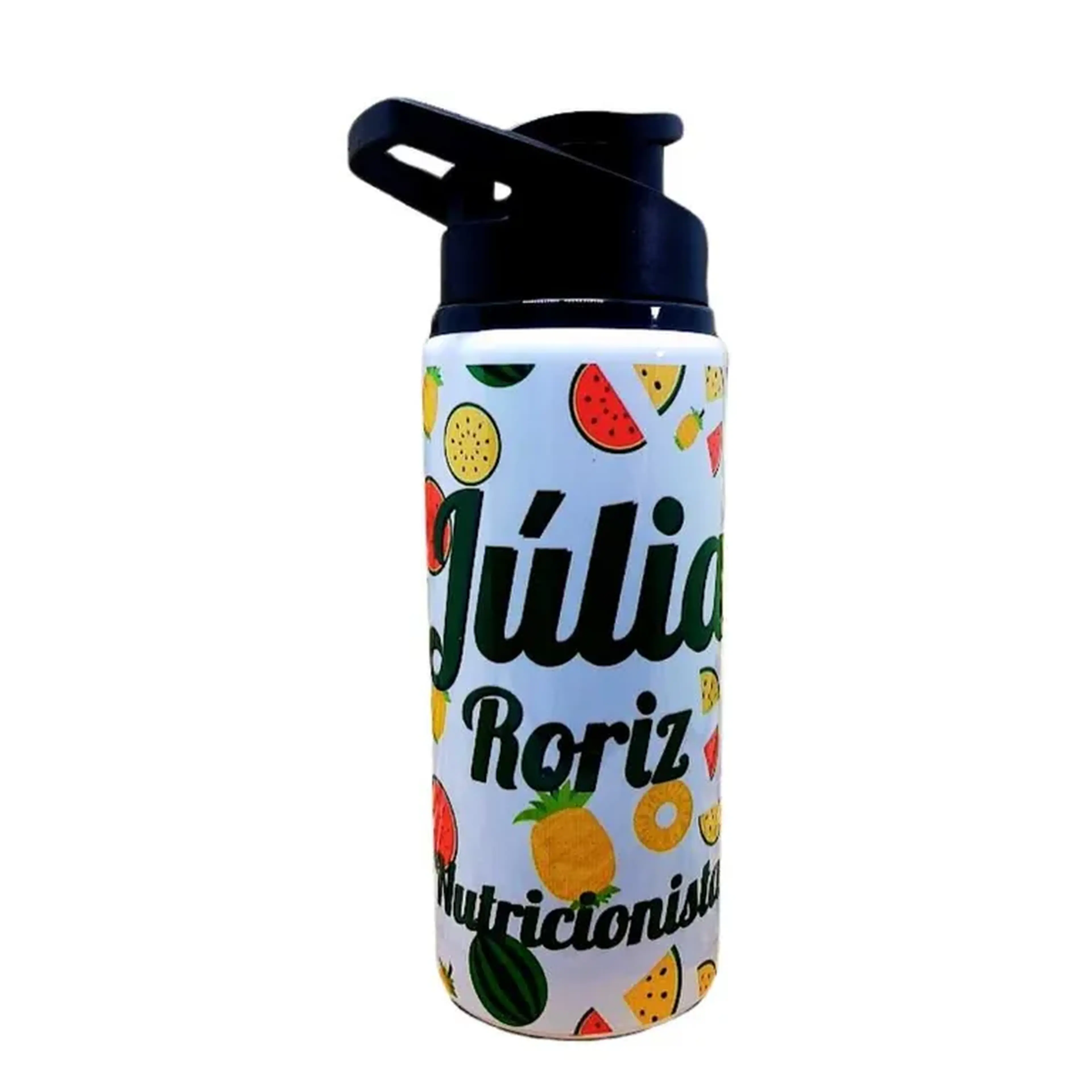 Garrafa(Squeeze) Personaliza Tampa Pressão - 600ml imagem