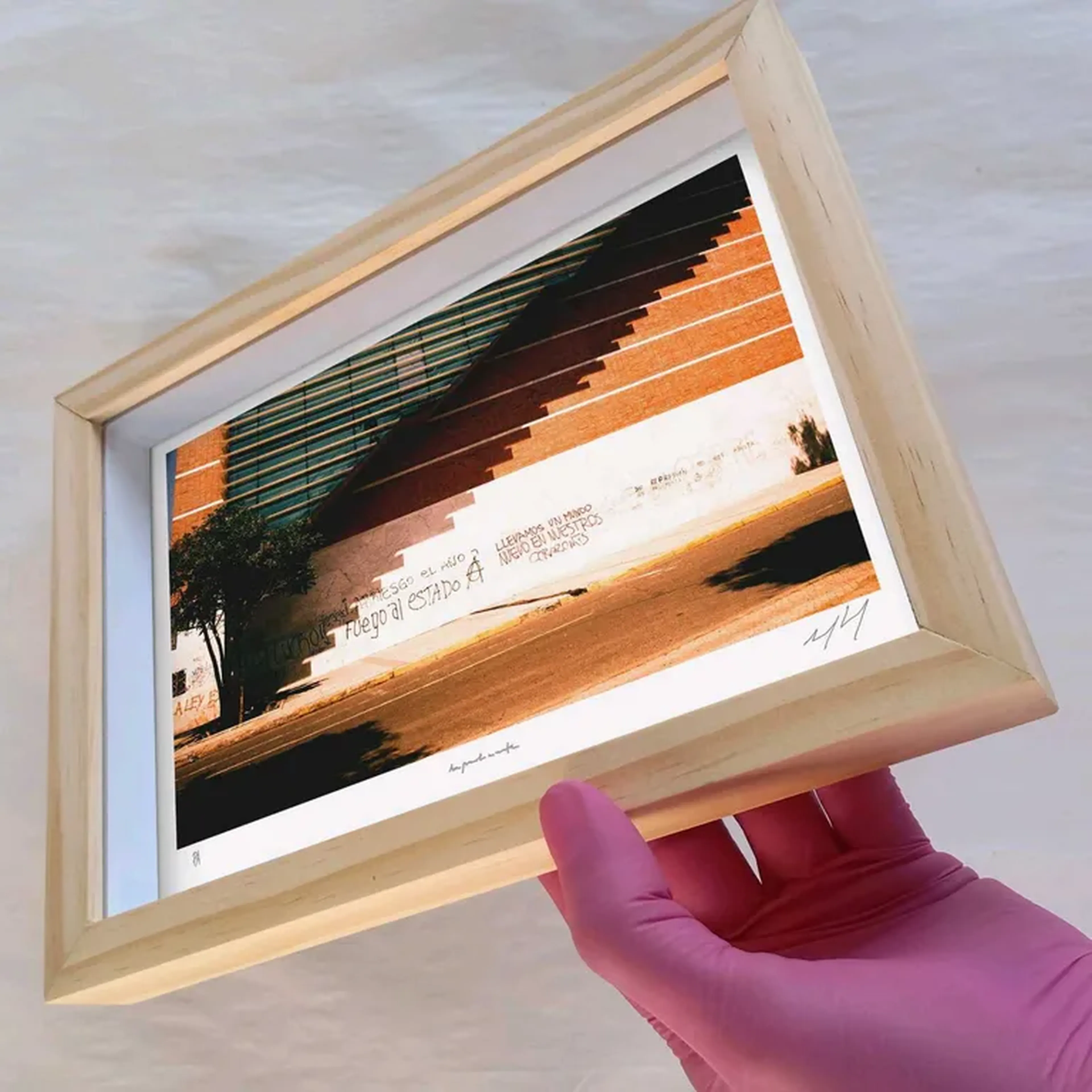 Palávoras - Nuevo mundo - 15x21 cm moldura alta imagem