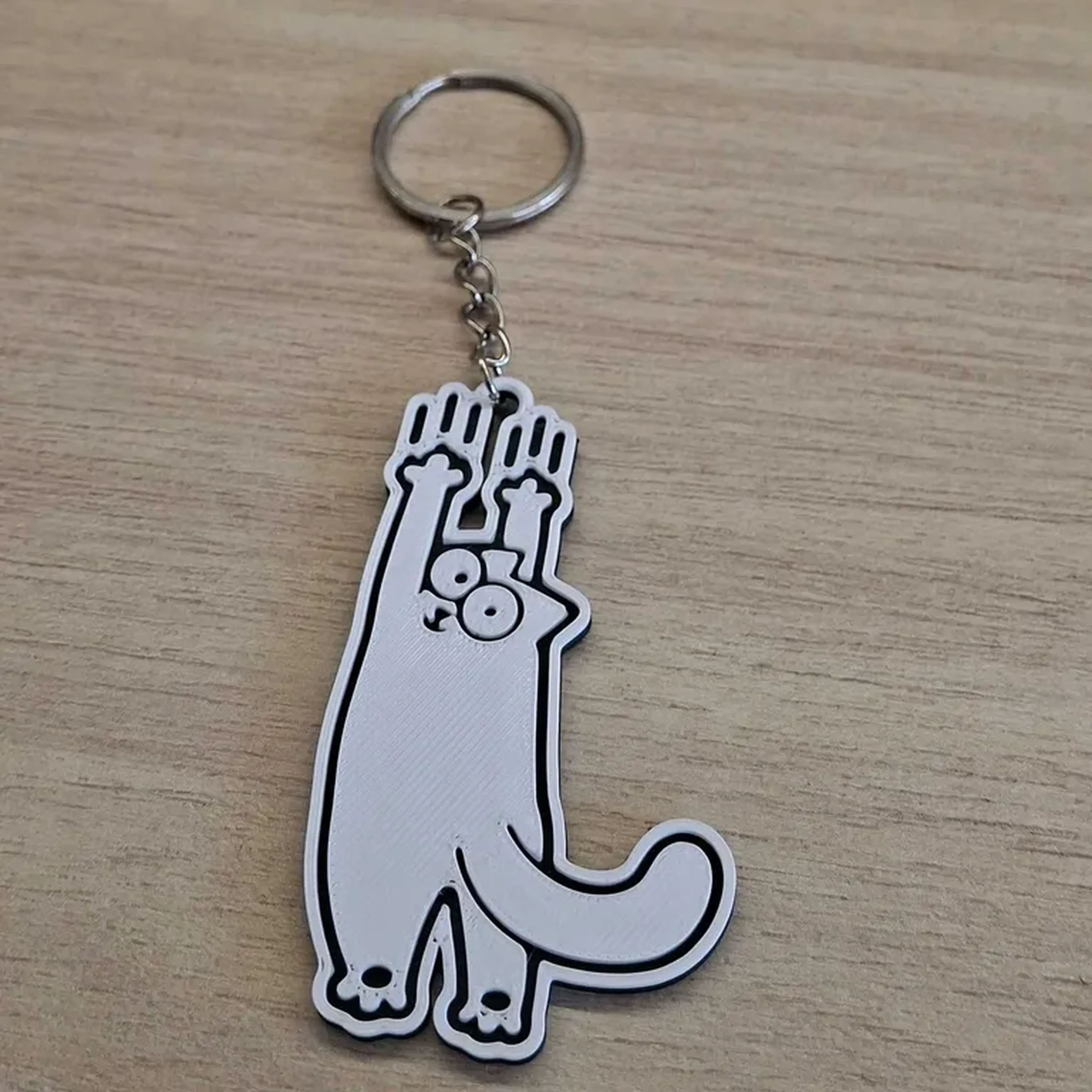 Chaveiro gato imagem