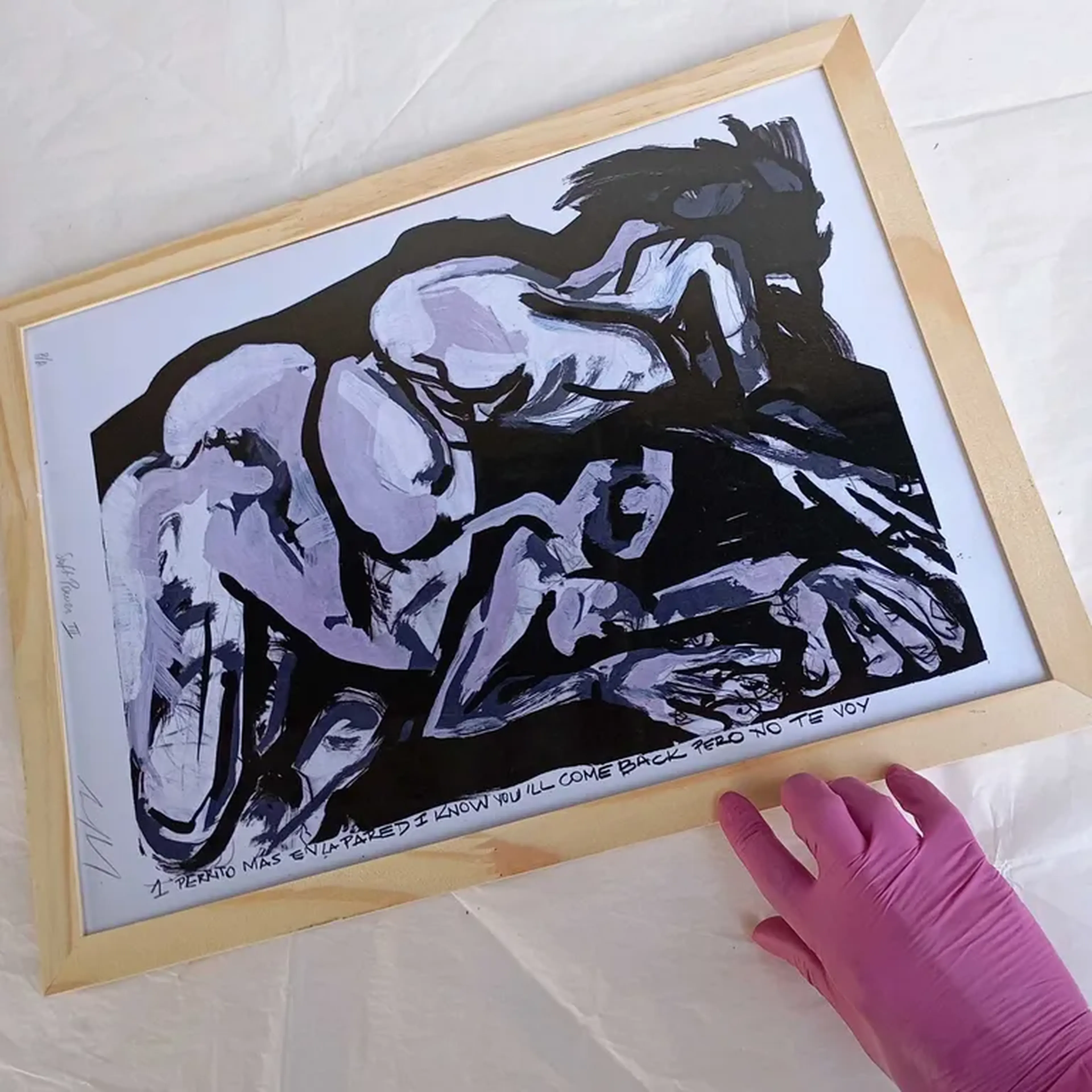 Soft Power III - 30x42 cm moldura plana imagem