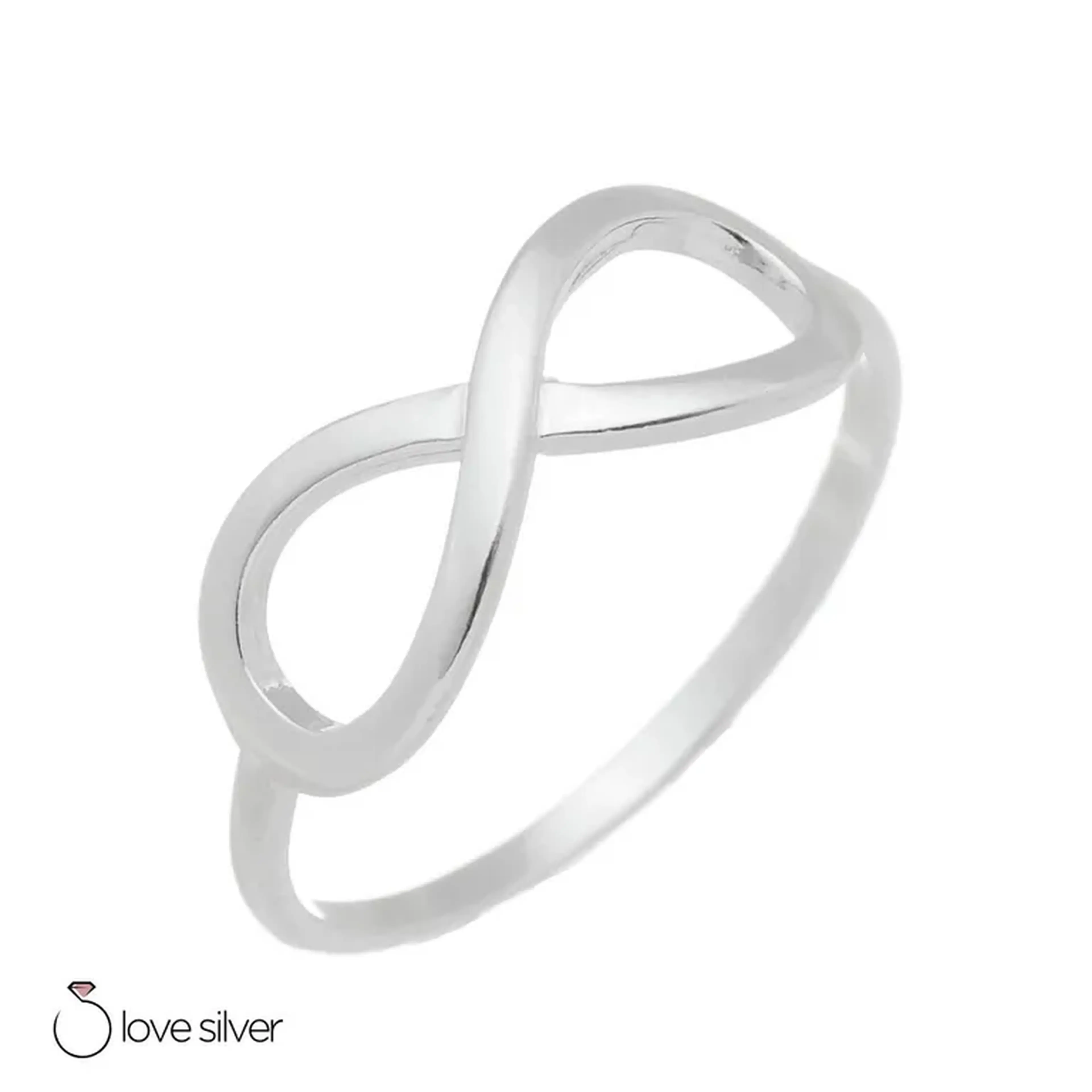 Anel Infinito em Prata 925 - Love Silver imagem