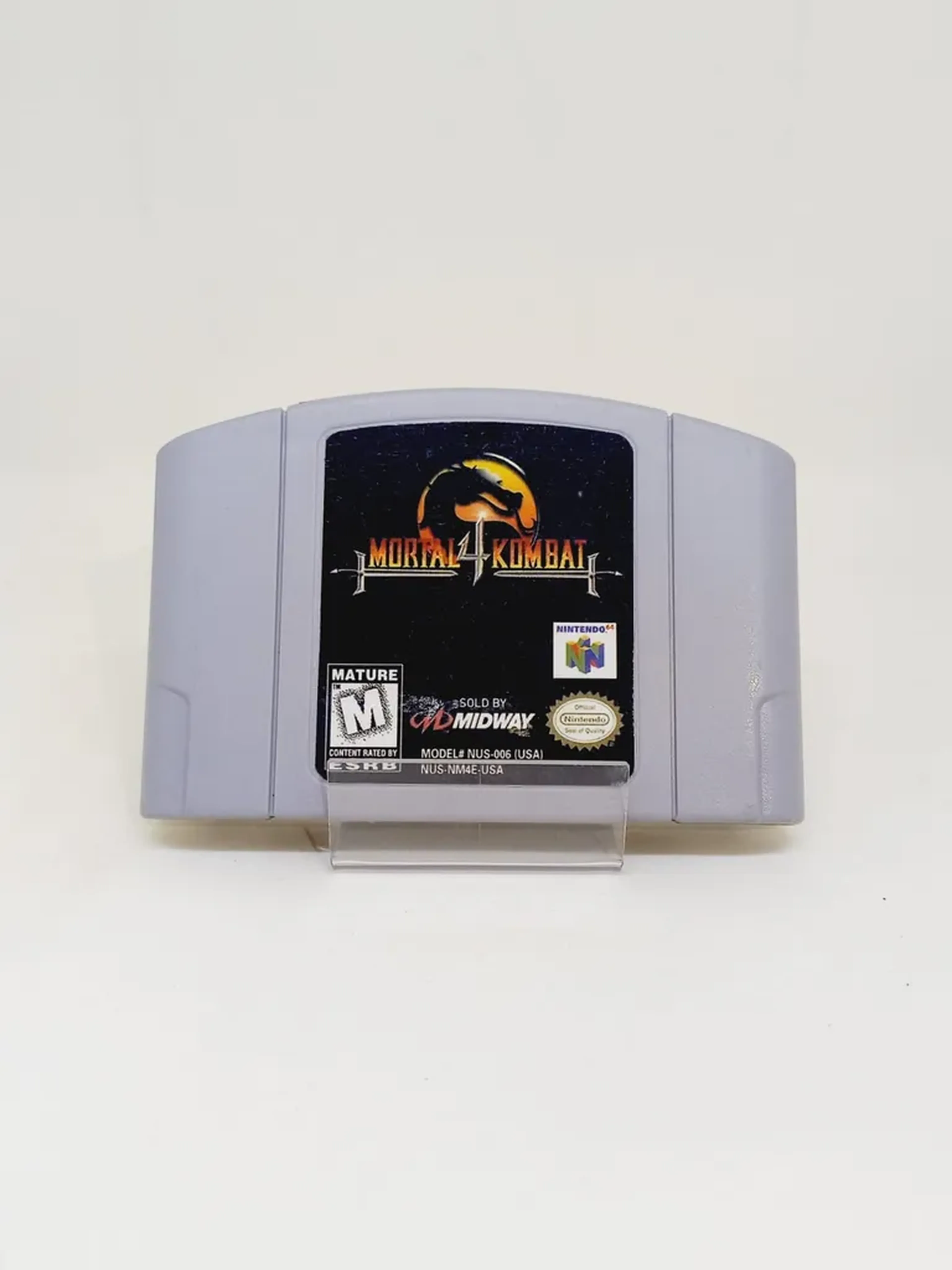 Mortal Kombat 4 - N64 USA imagem