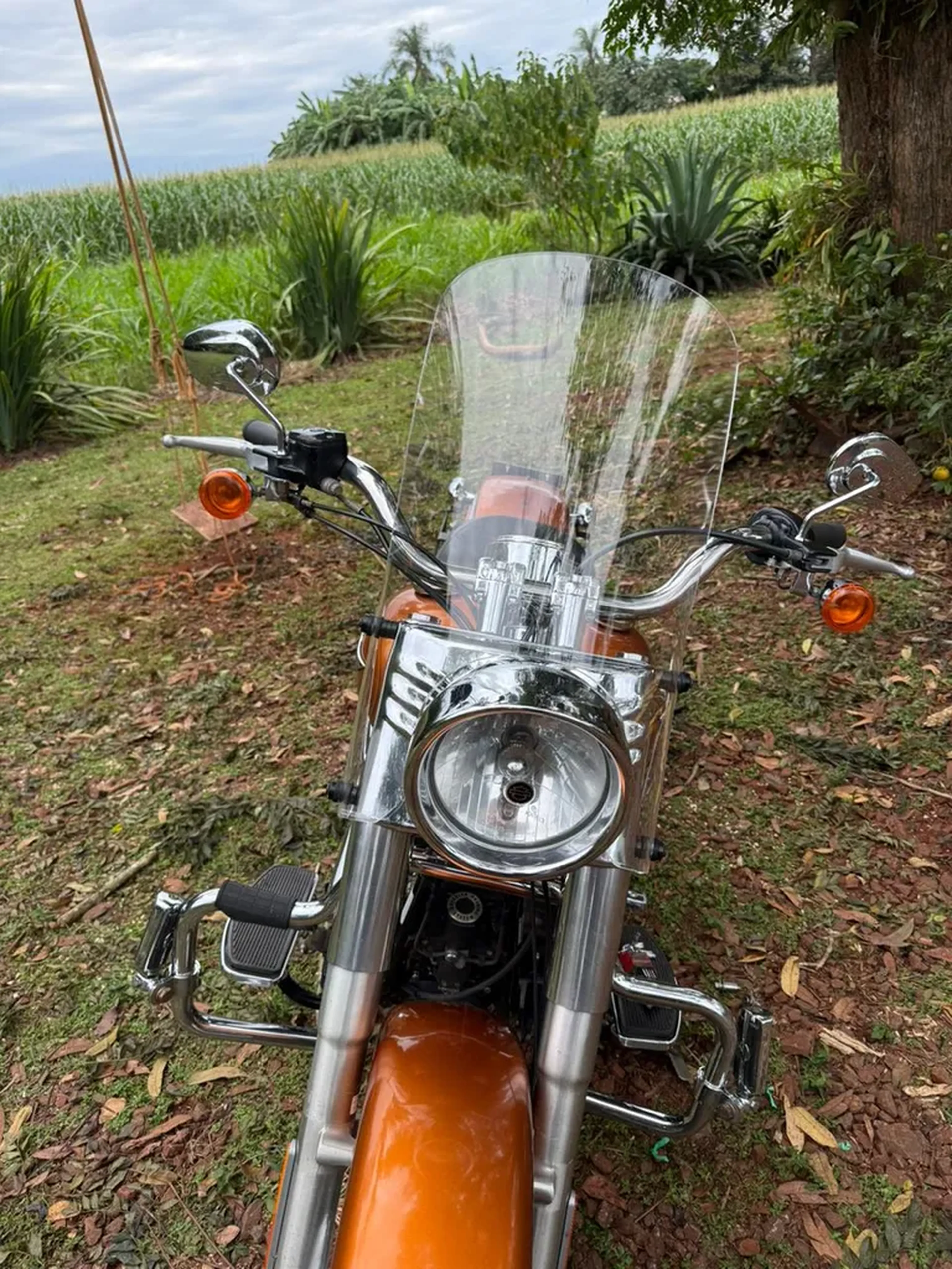 Fairing Fat Boy até 2017 Harley Davidson Parabrisa Especial imagem