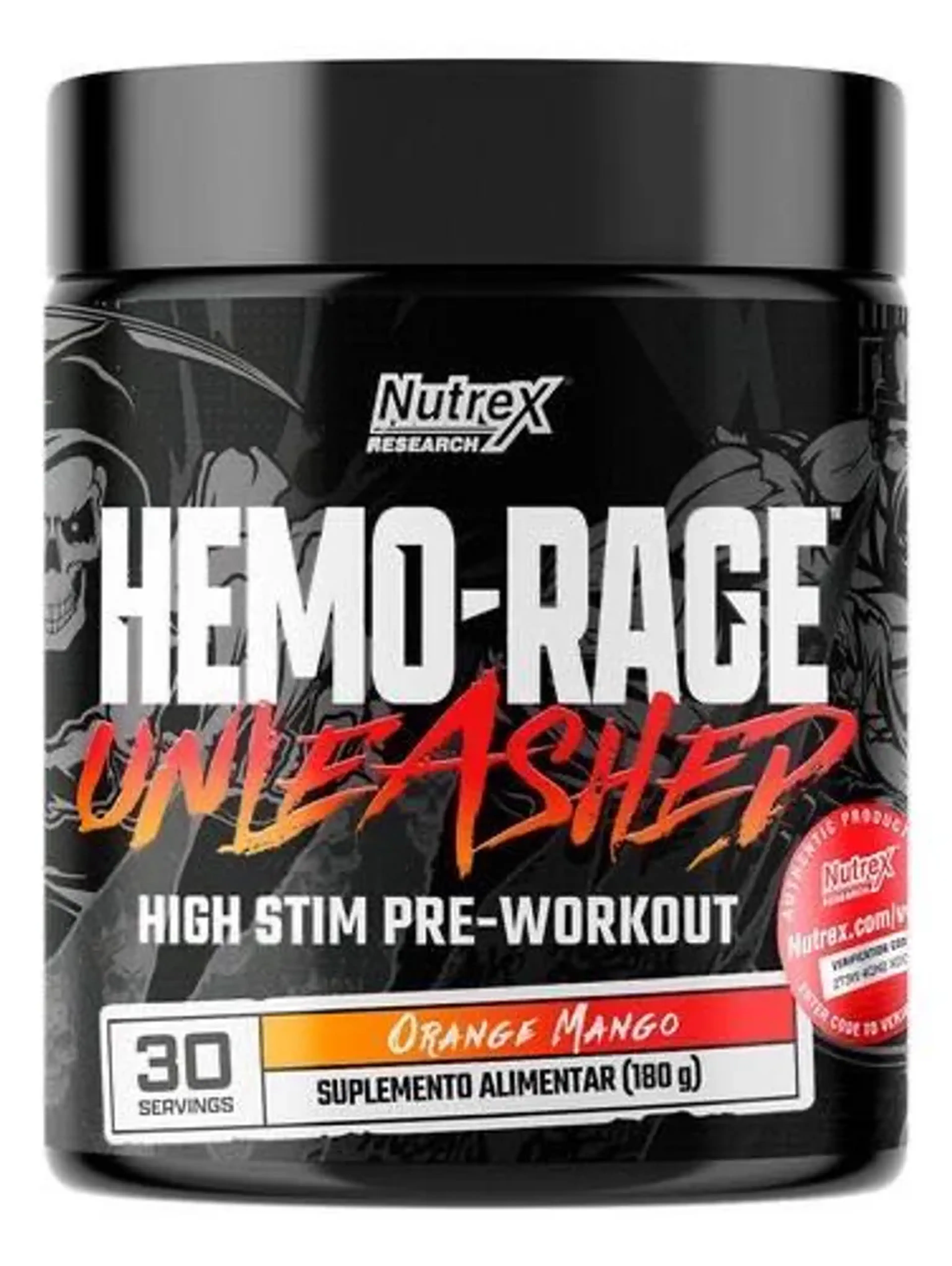 Hemo Rage Unleashed( 180g Manga com laranja) imagem