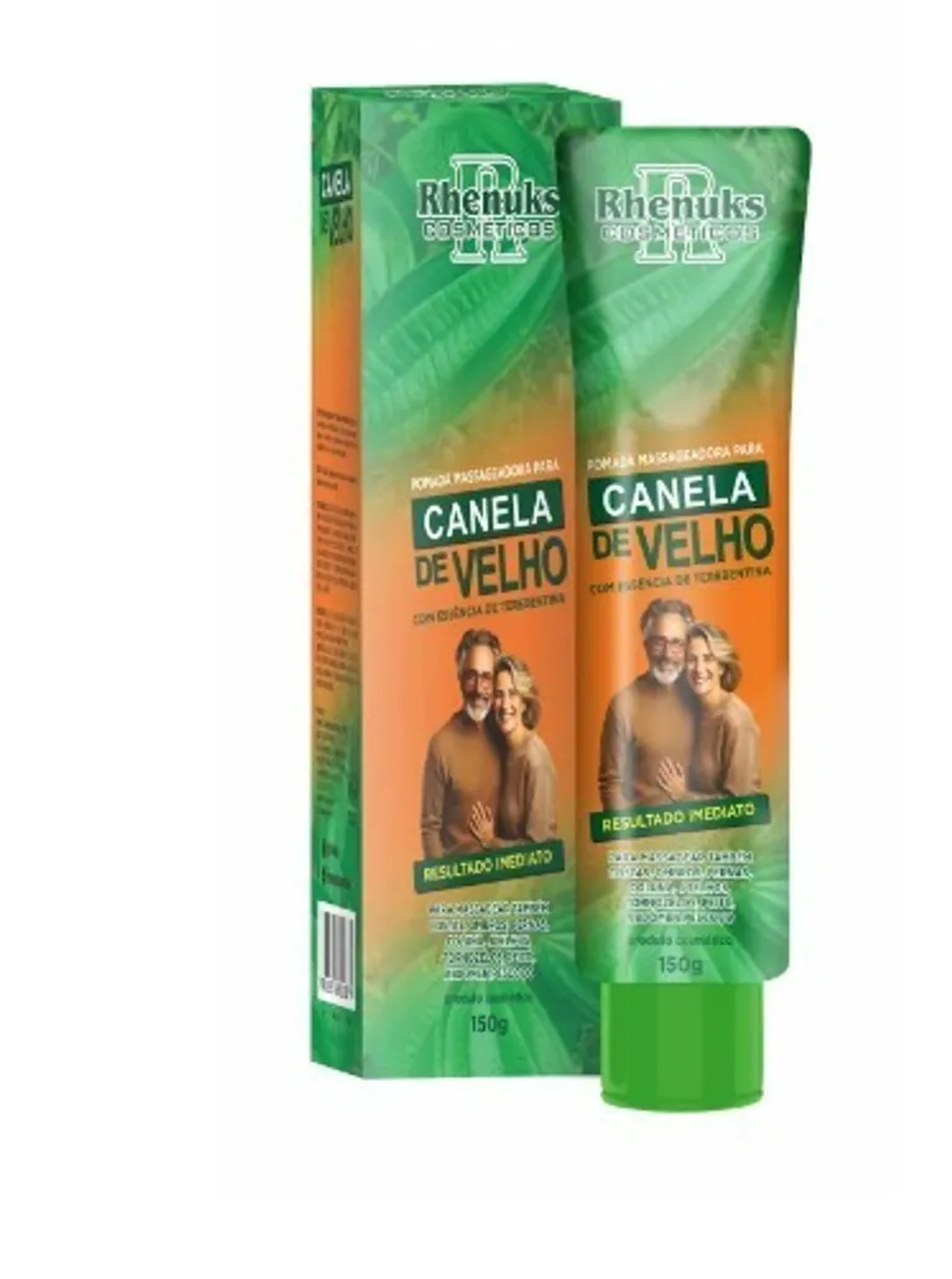 Pomada Massageadora Canela de Velho 150g Rhenuks imagem