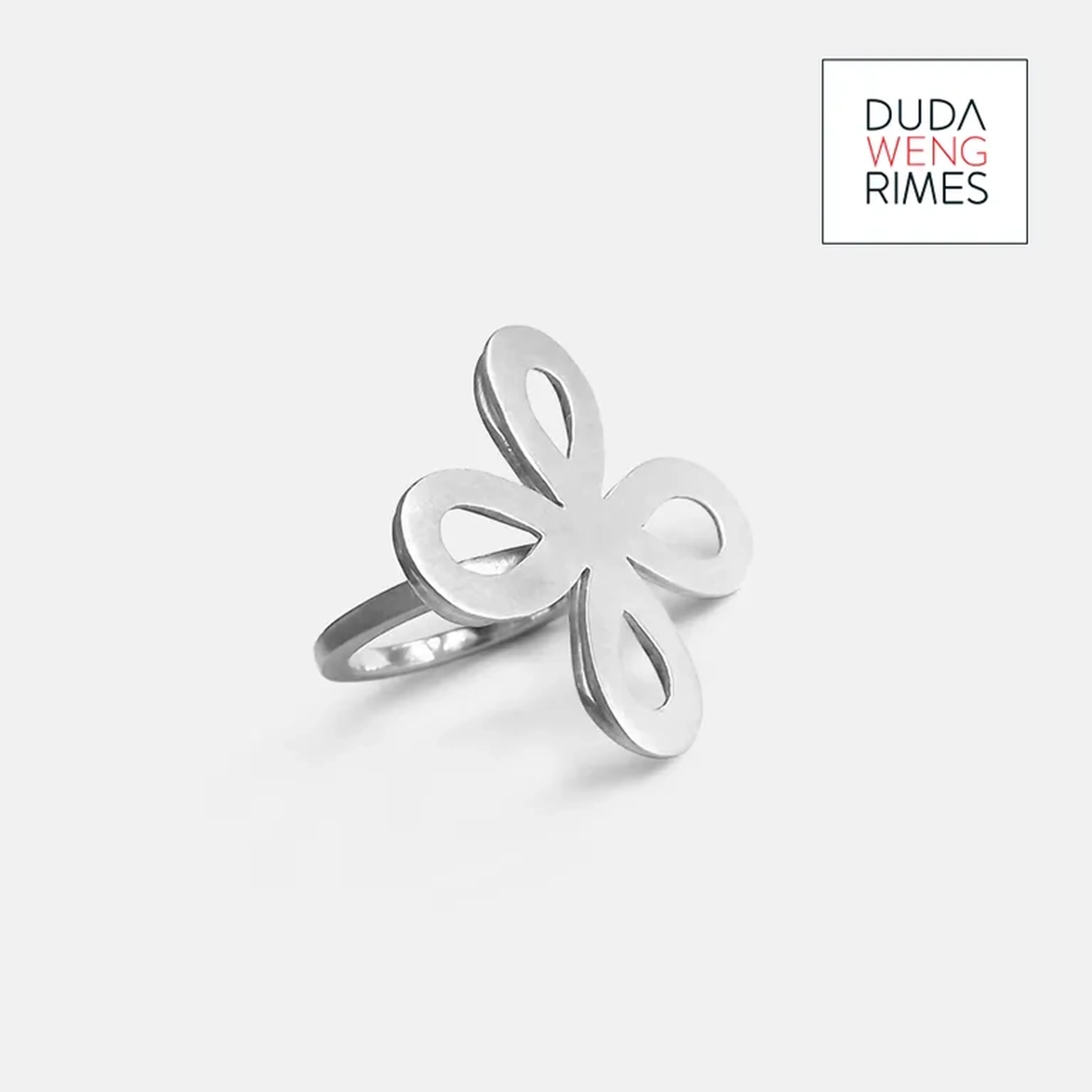 Anel Flor Renda imagem