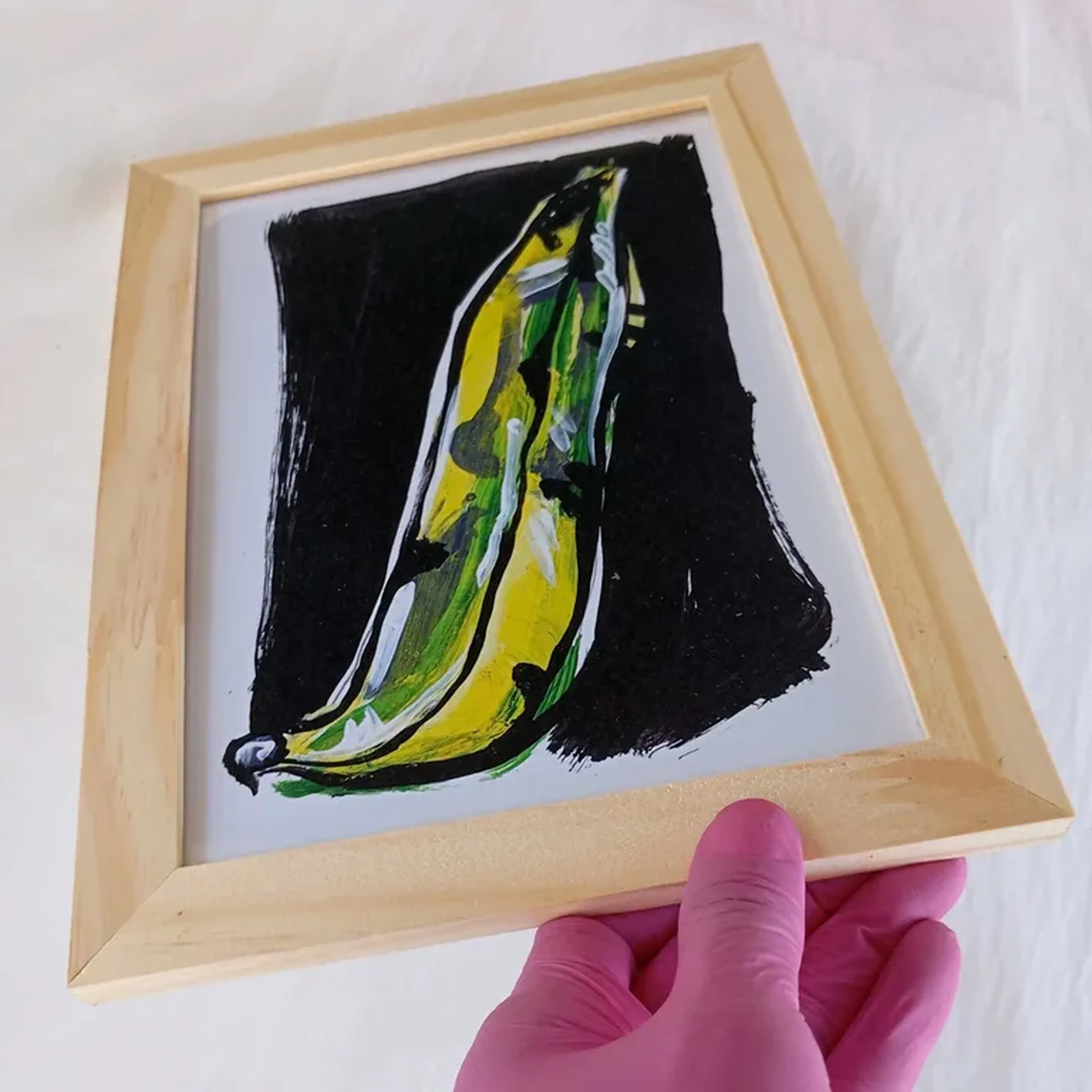 Para 5° C - Plátamo maduro - 15x21 cm moldura plana imagem