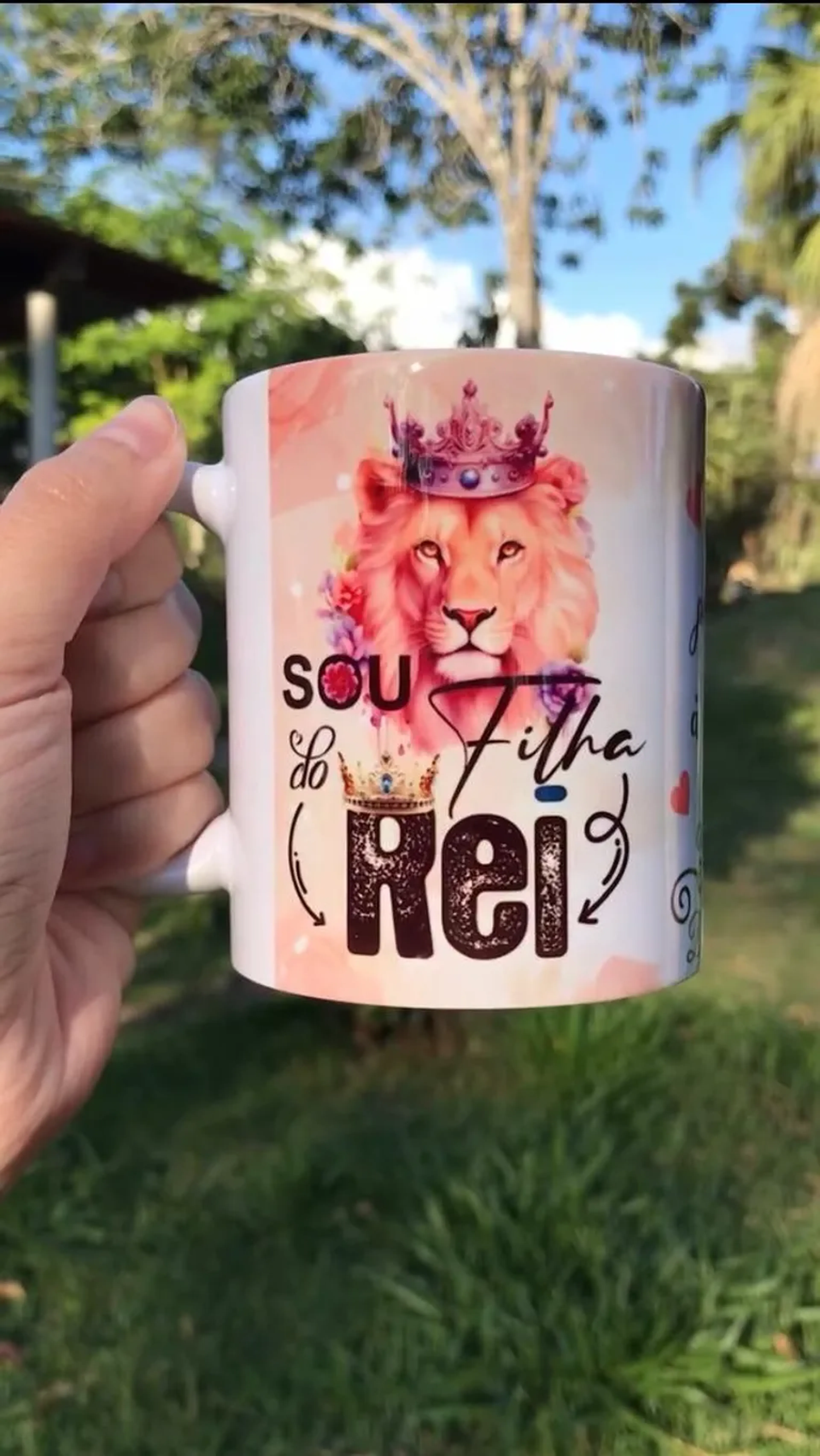 Caneca Personalizada - Sou Filha do Rei imagem