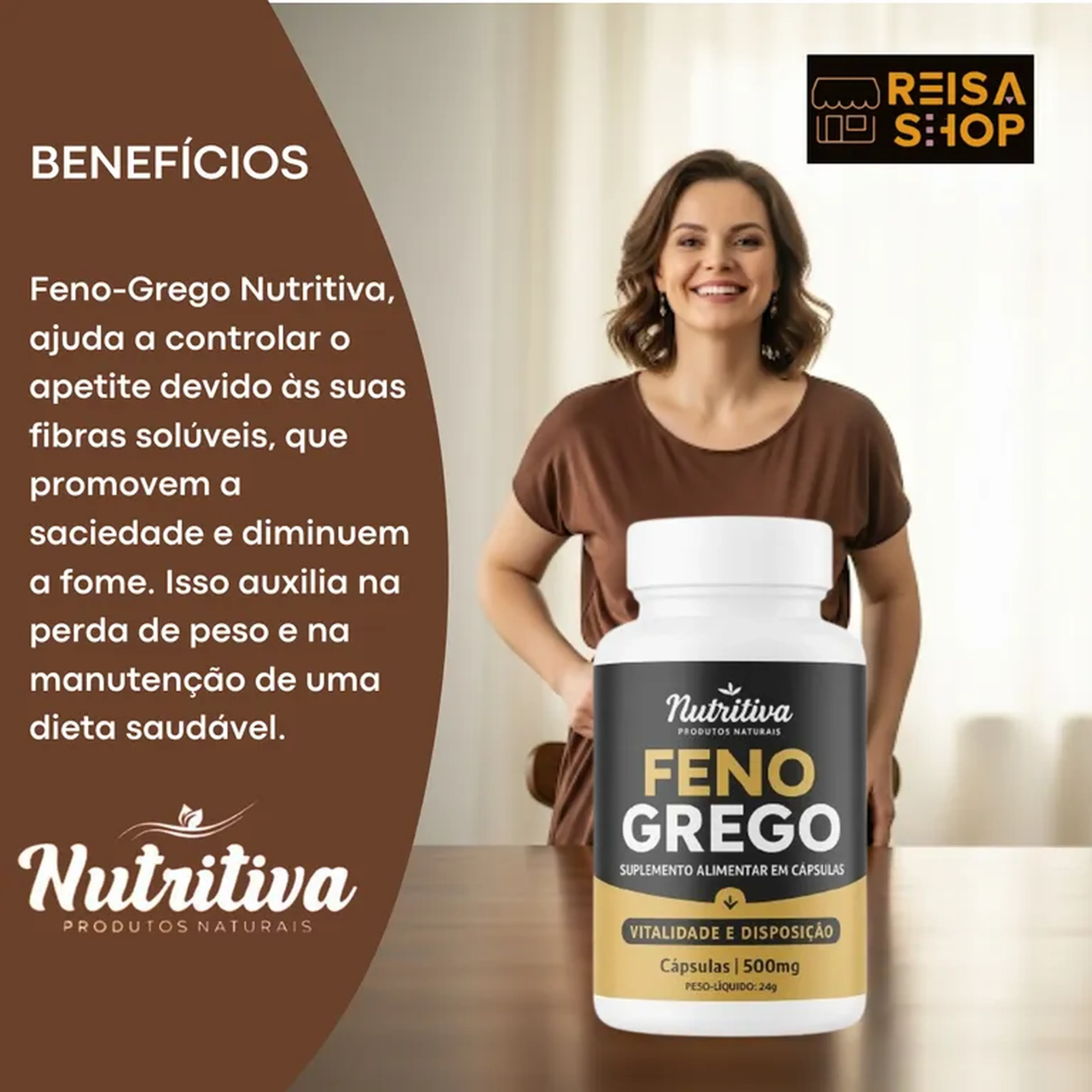 Feno-Grego 100 Cápsulas imagem