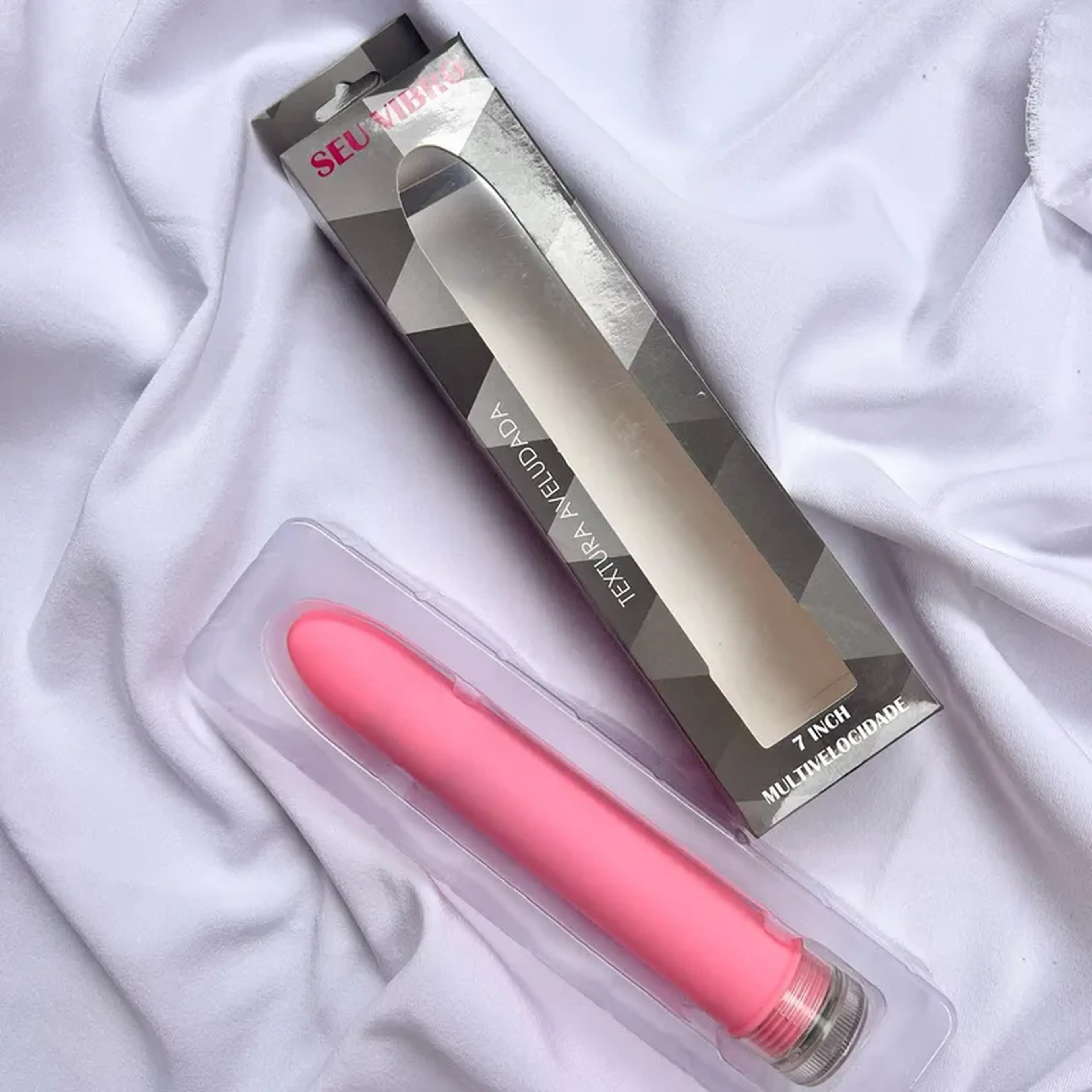 VIBRADOR PERSONAL TOQUE AVELUDADO 15X9CM VP imagem