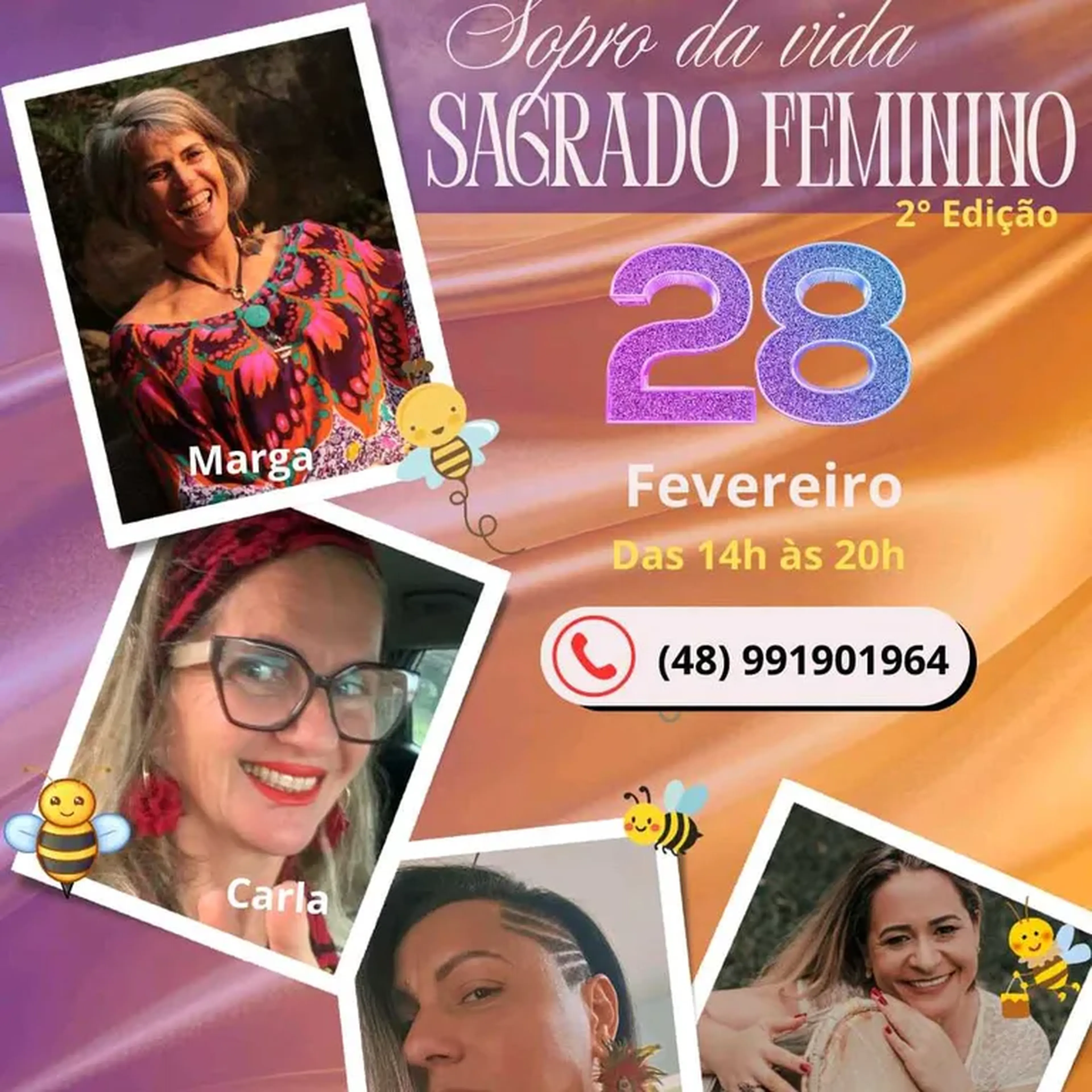 Sagrado Feminino- Sopro da vida - 28 fevereiro imagem