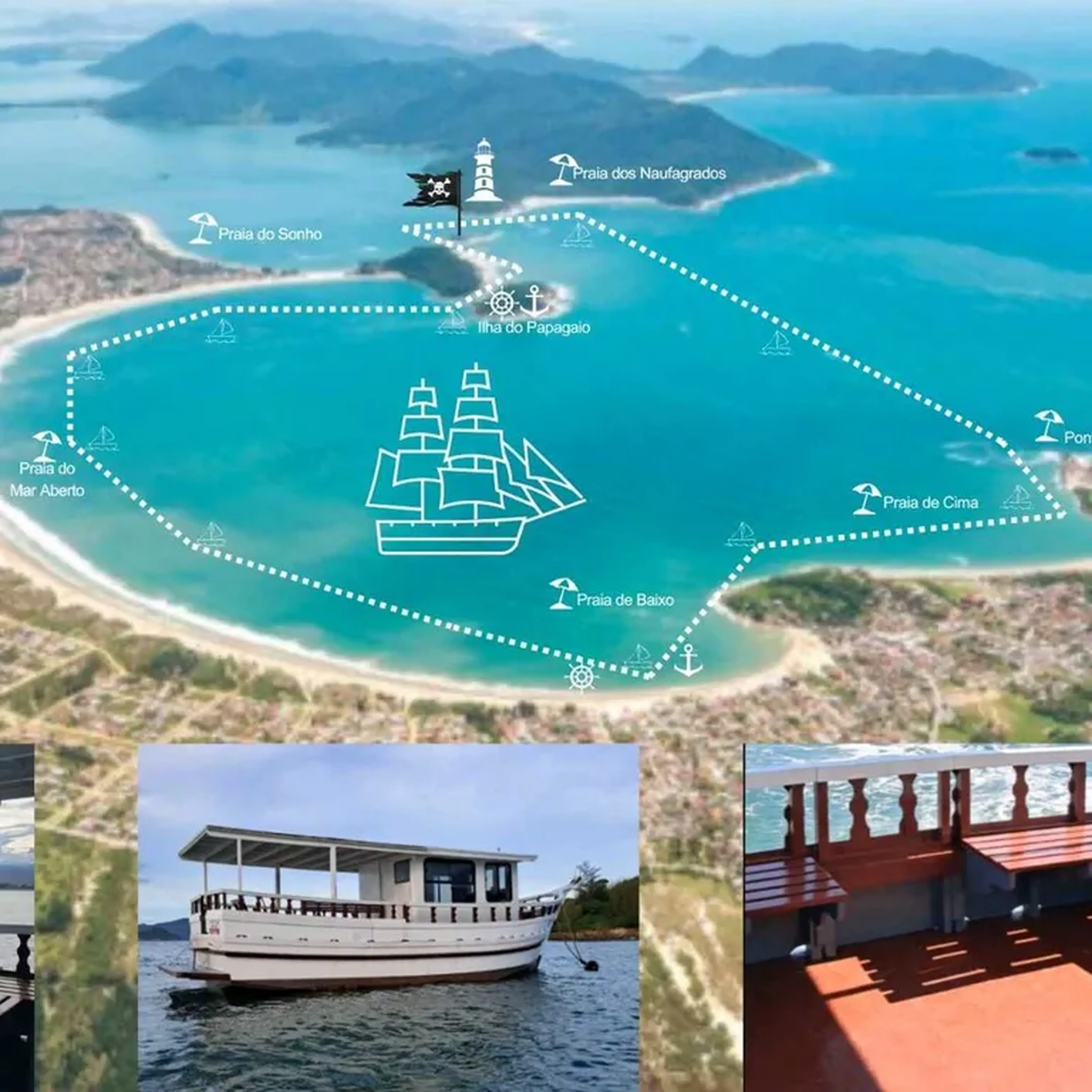 Passeio Escuna imagem