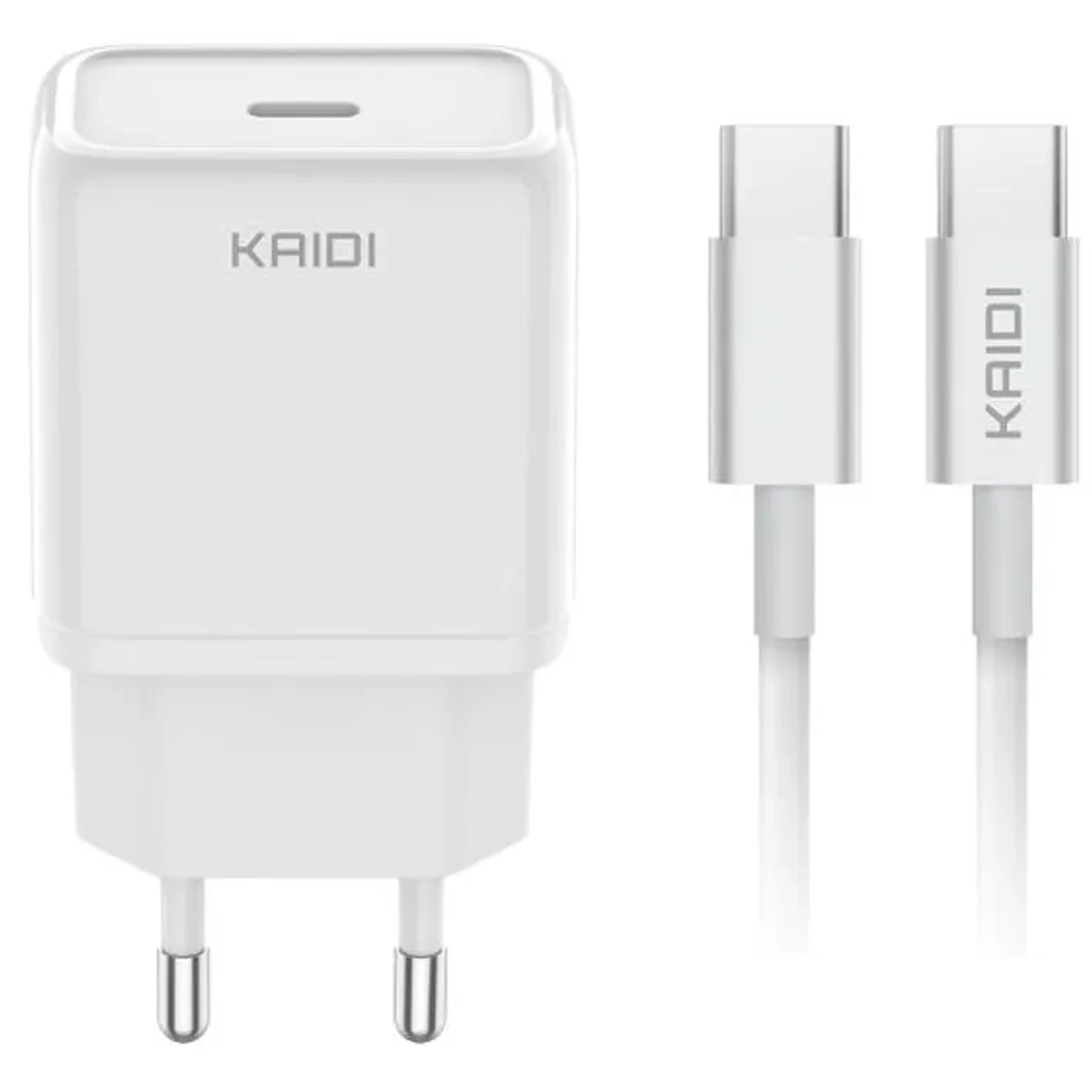 CARREGADOR KAIDI TYPE-C KKD669 CC 20W imagem
