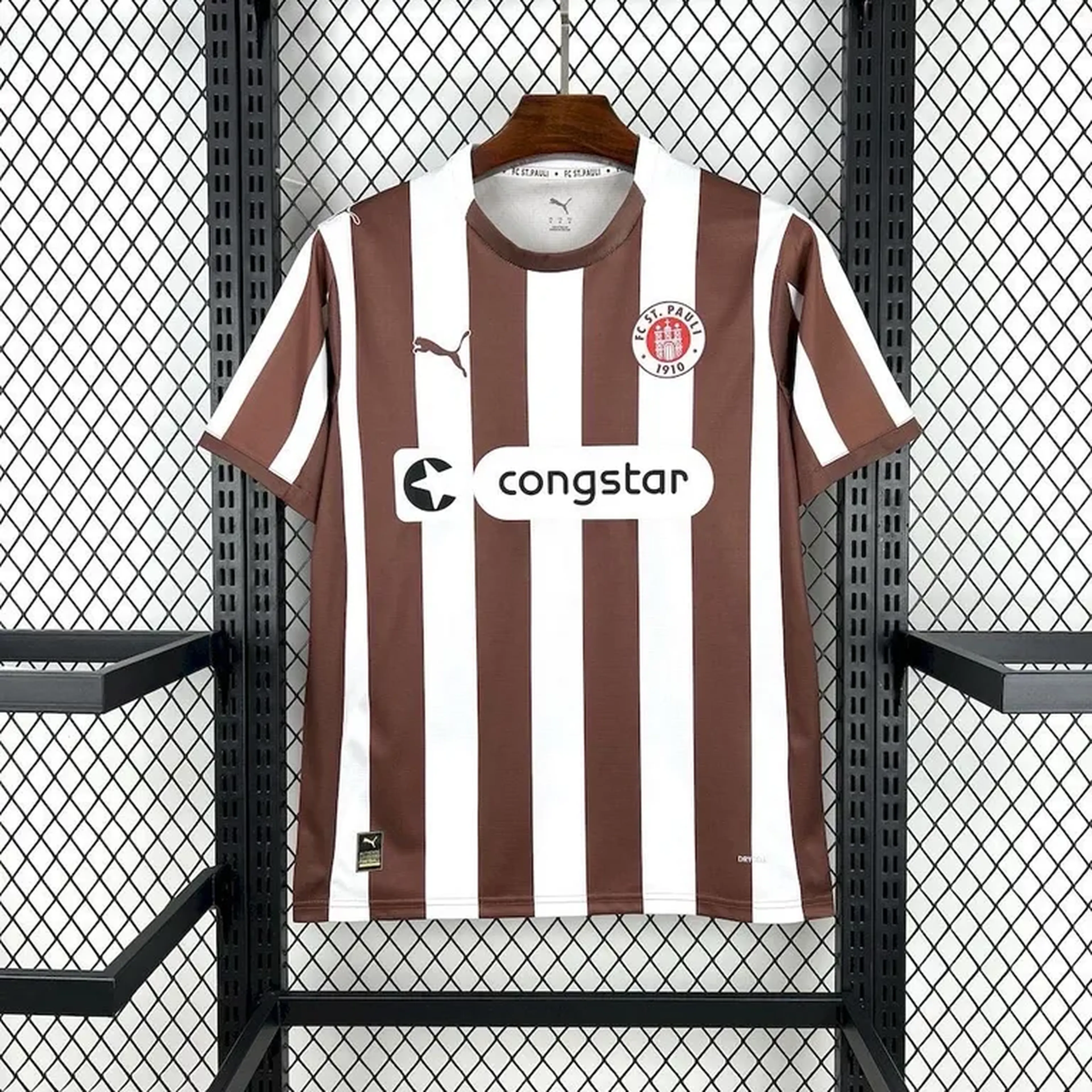Camiseta St Pauli Home 25 26 imagem