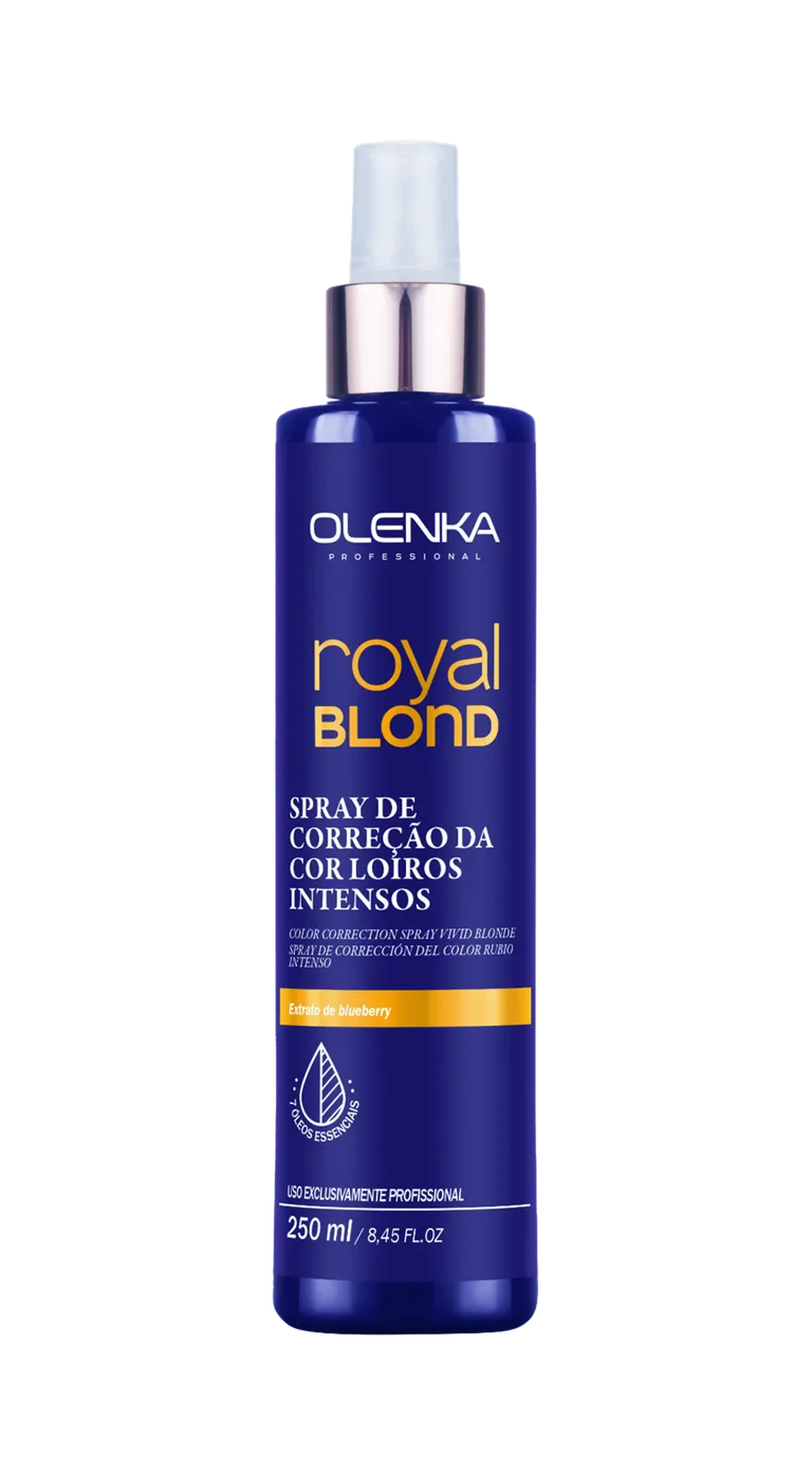 Spray de Correção da Cor Royal Blond Olenka 250mL imagem