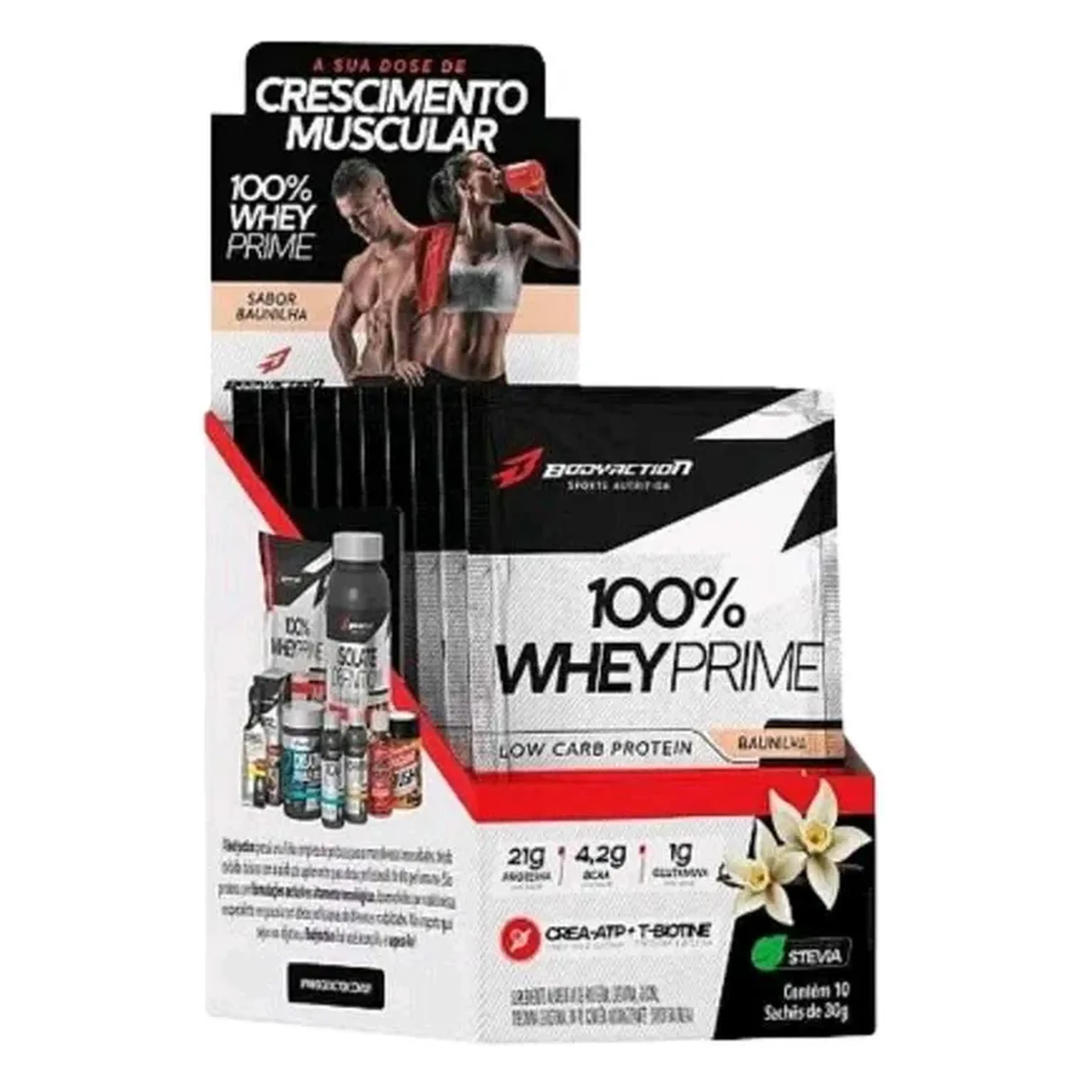 100% Whey Prime Sachê 30g imagem