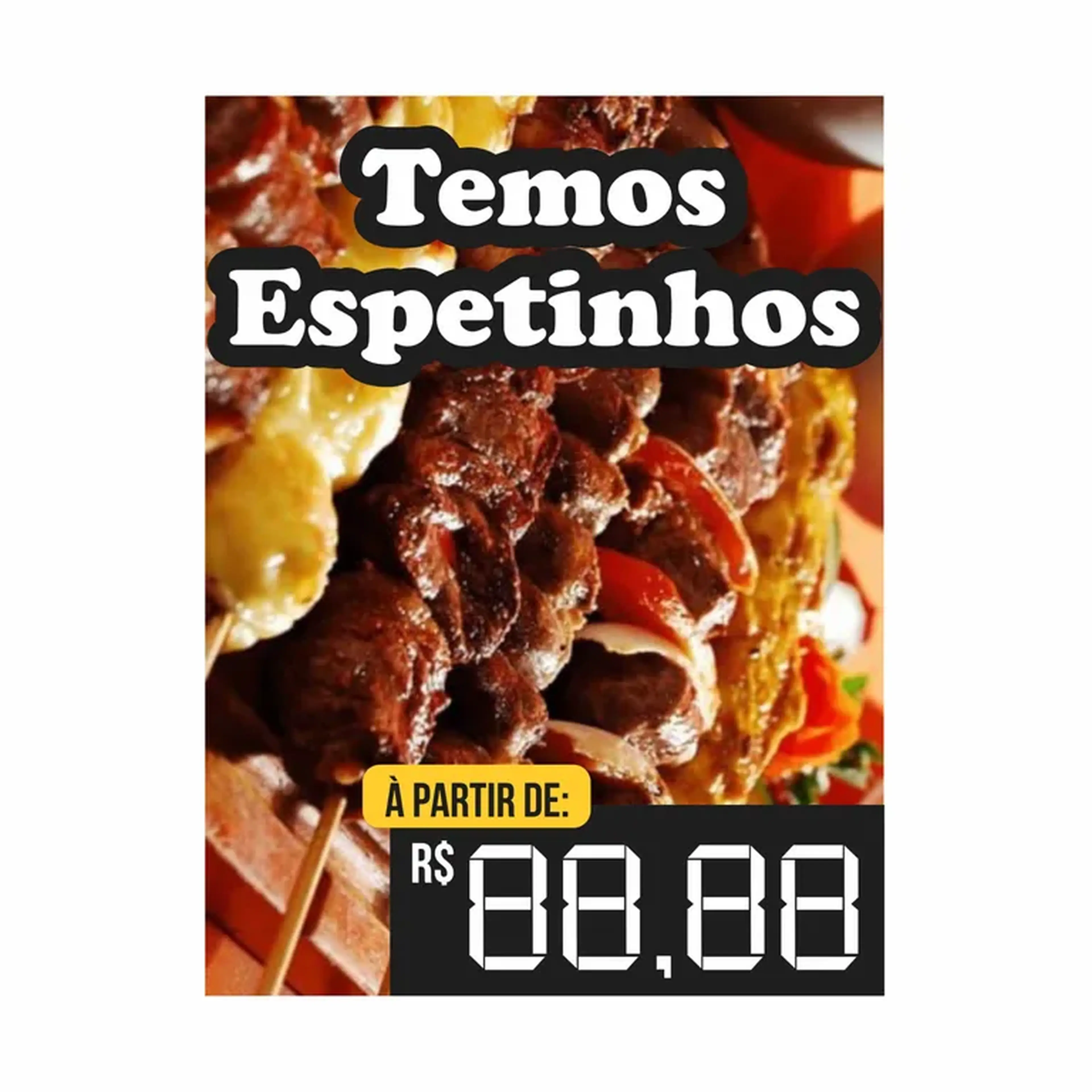 BANNER ESPETINHO II - 60X80 imagem