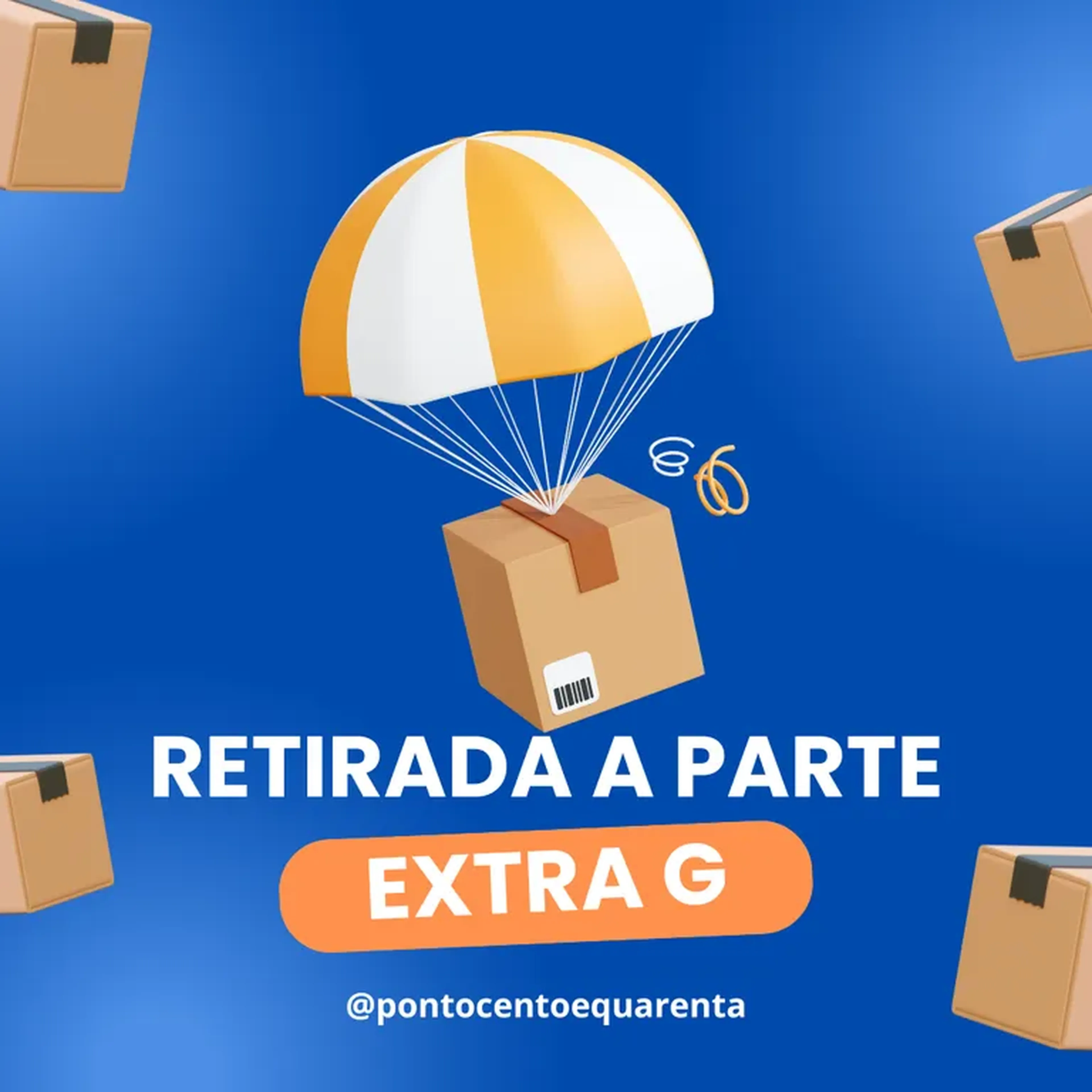 Retirada Encomendas Extra G (81-120cm) imagem