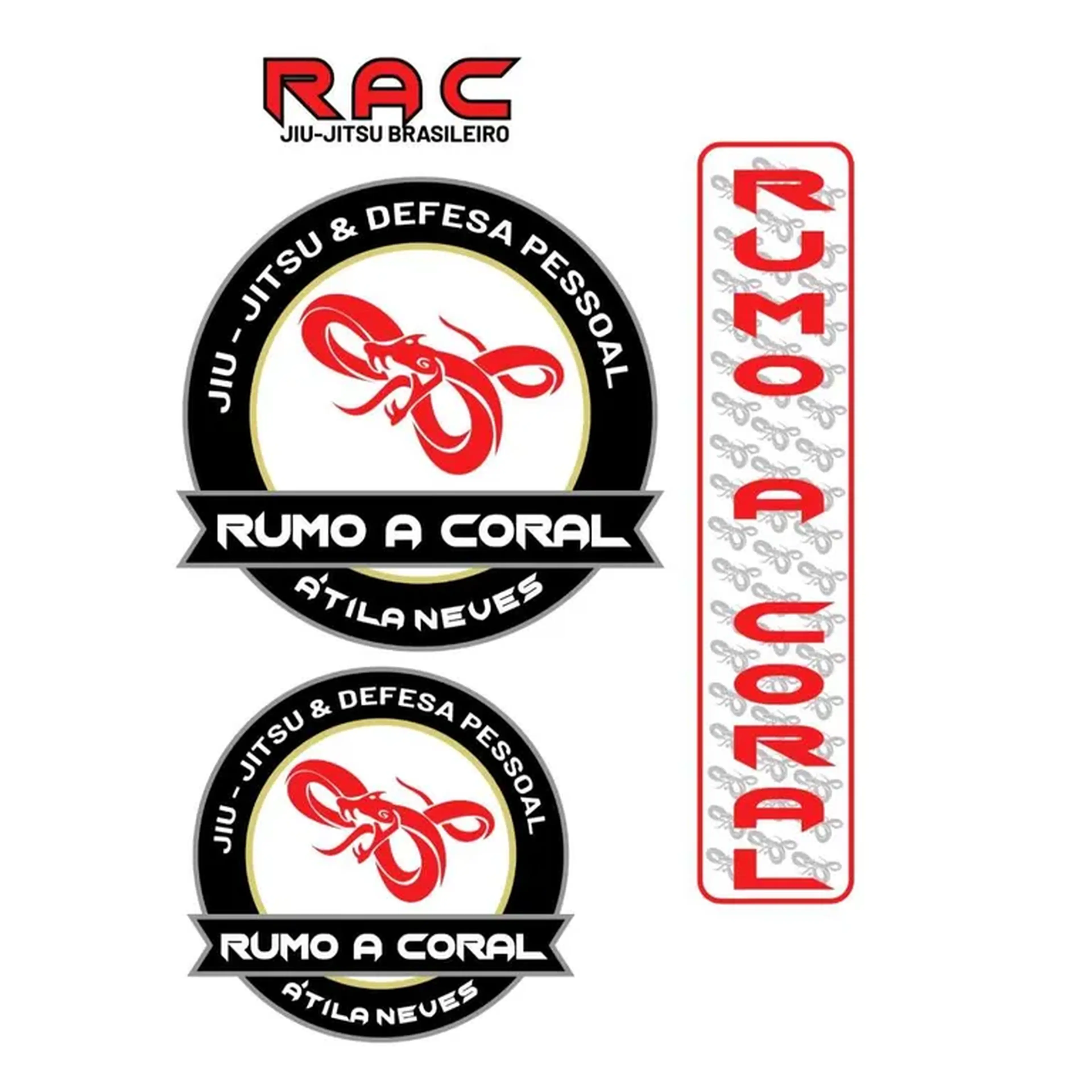 Pach Sublimado Premium RAC KIT 4 PÇ. imagem