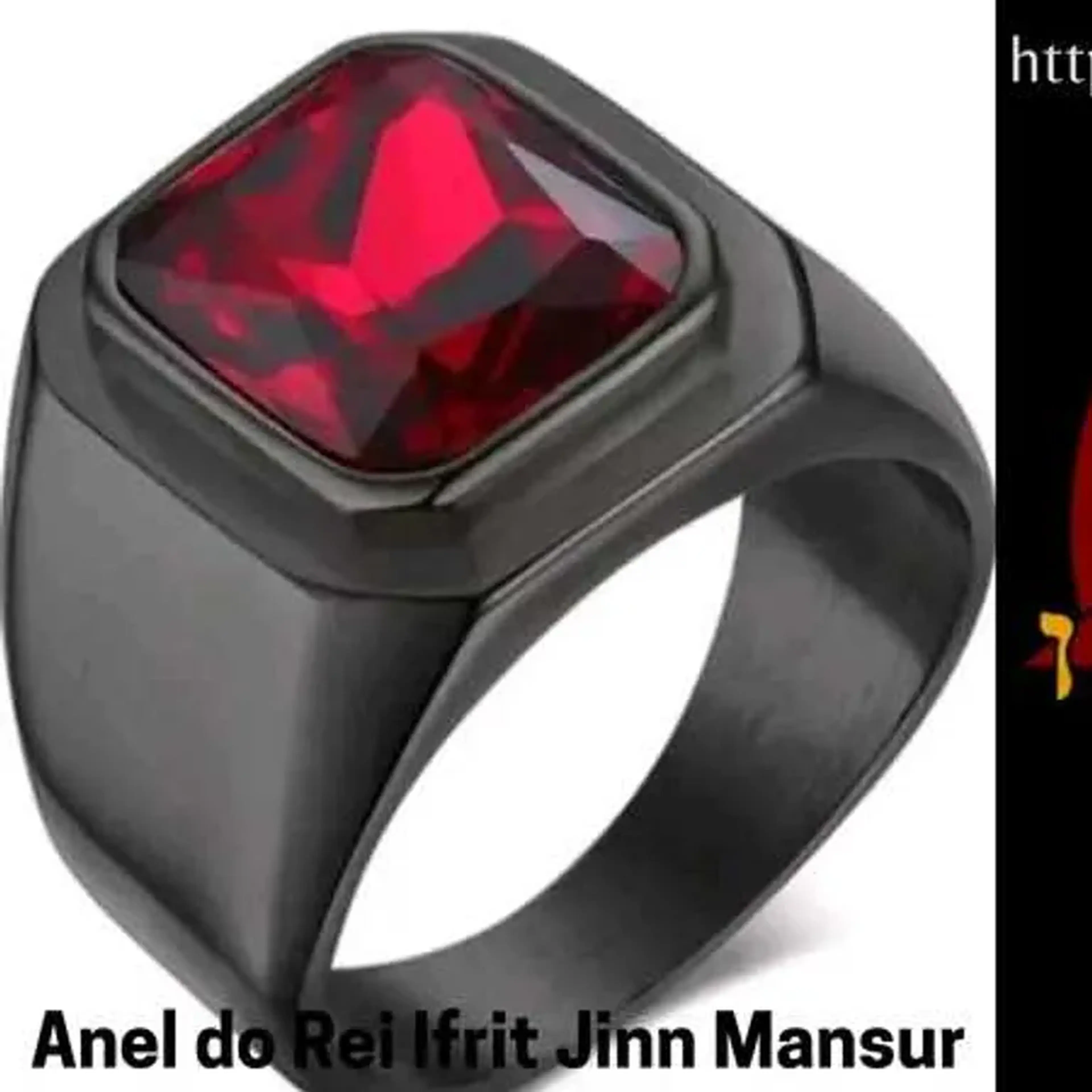 Anel do Rei Ifrit Jinn Mansur imagem