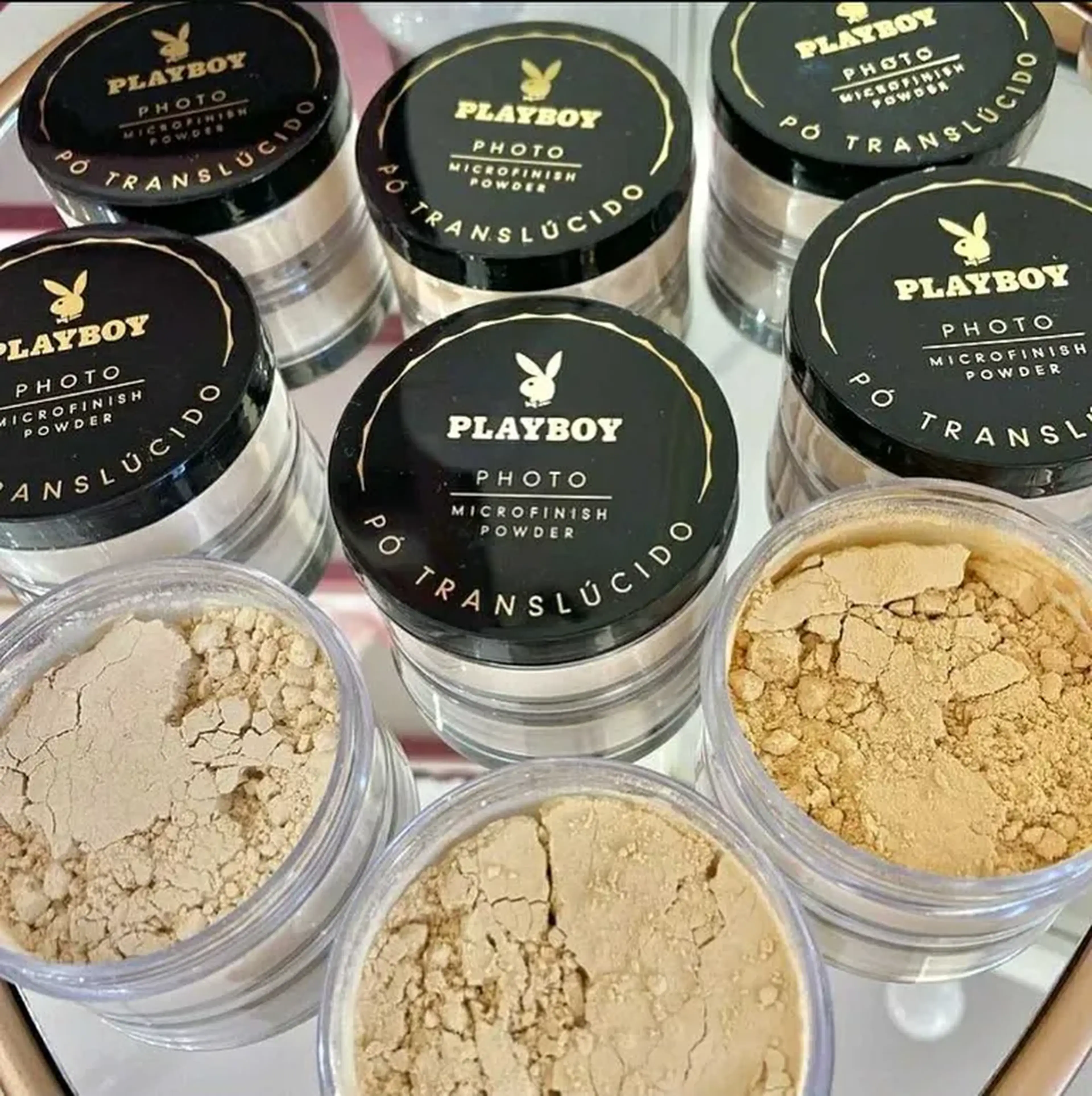 Pó translúcido playboy imagem