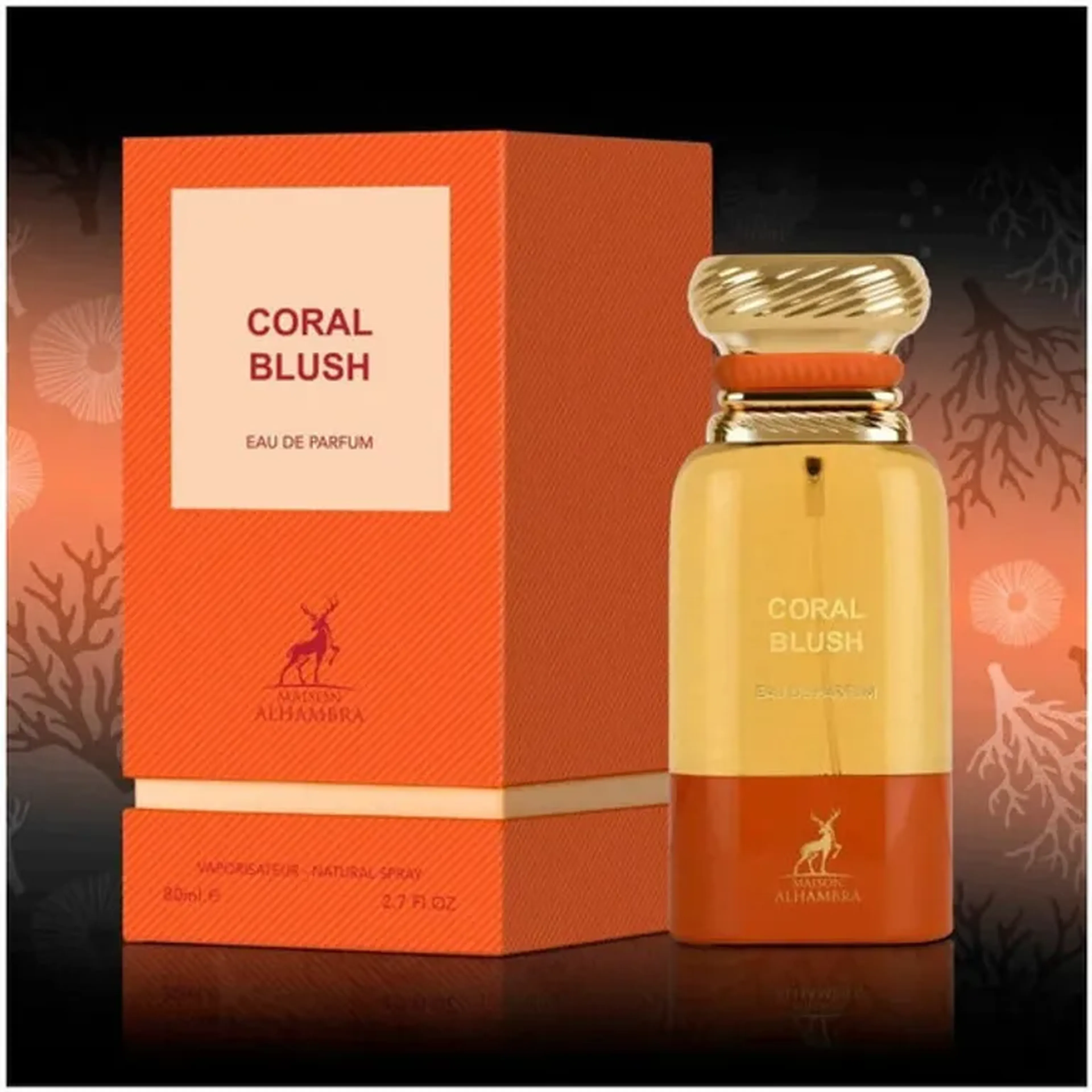 Maison Alhambra Coral Blush Edp 80ml imagem