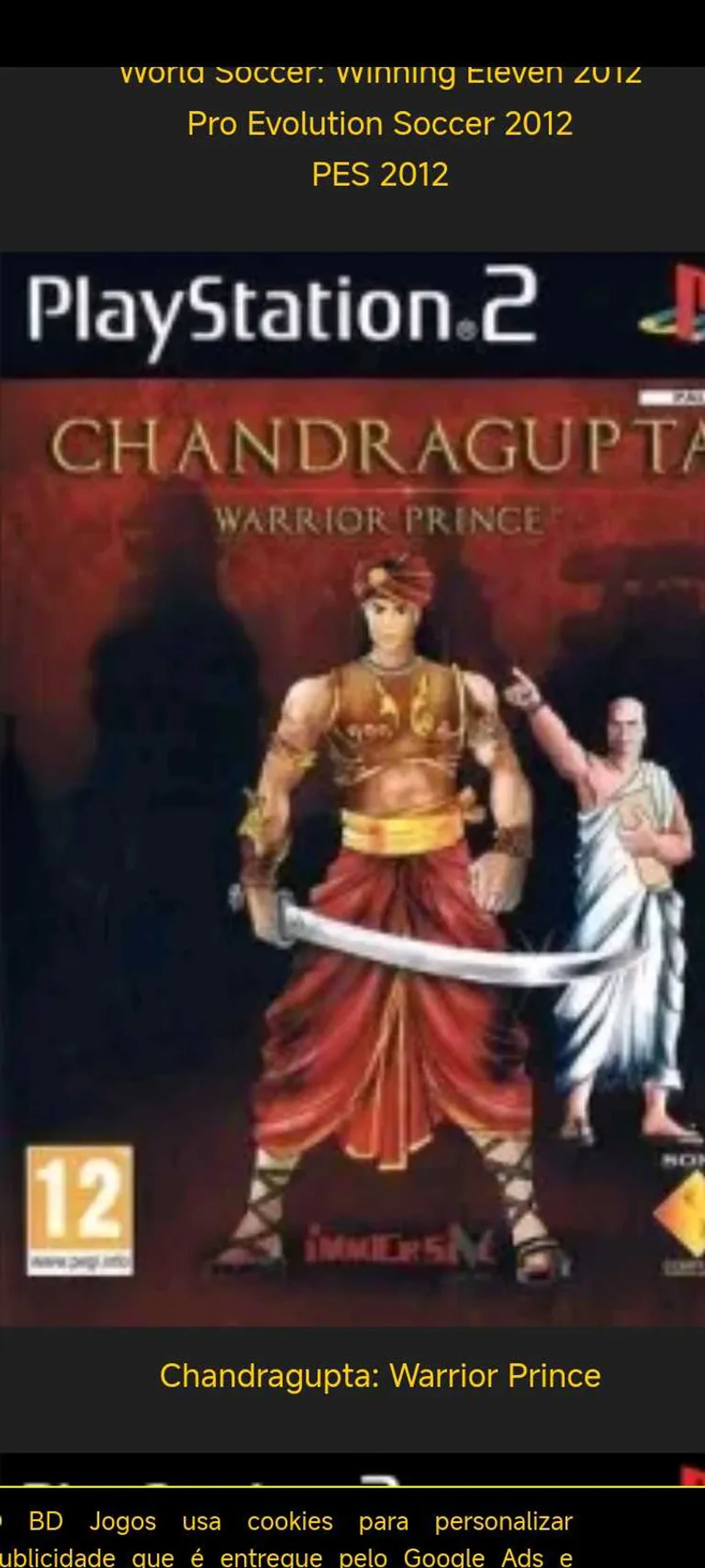 Game Chandragupta: Warrior Prince imagem